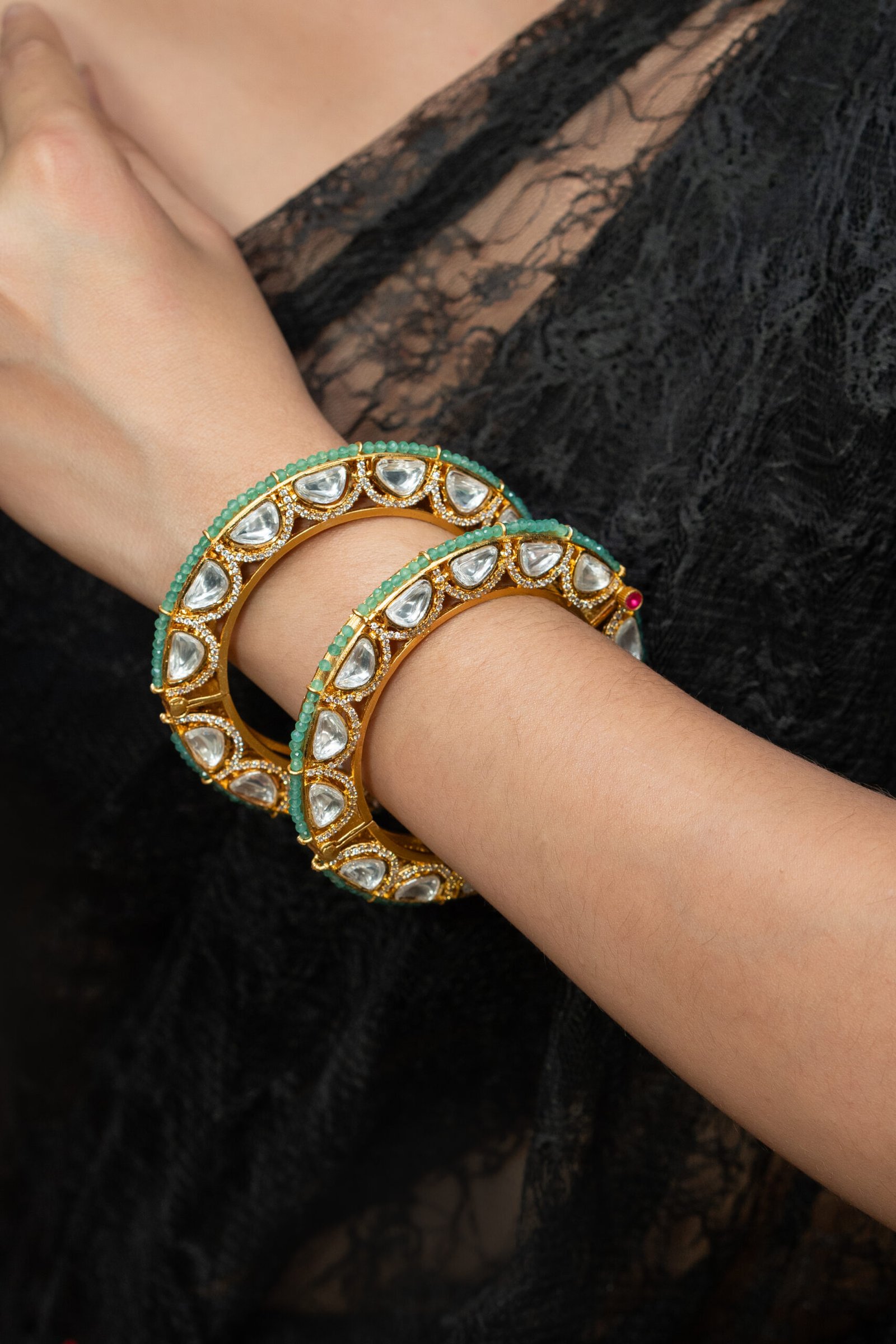 Kundan Bangles