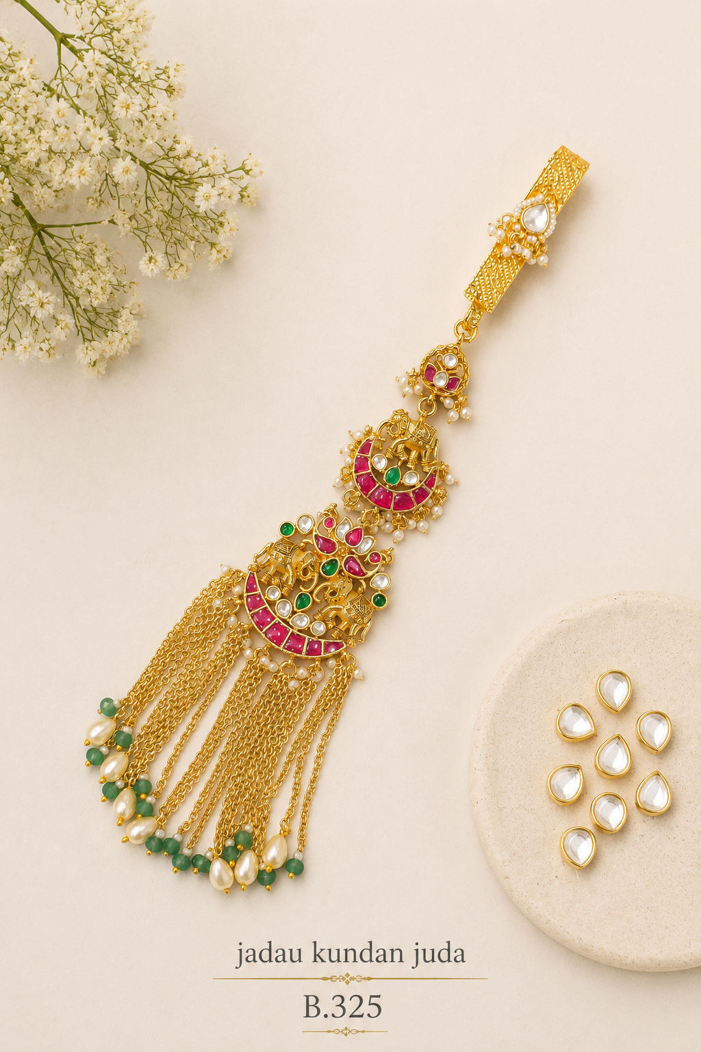 Pachi Kundan[Jadau Kundan] Heritage Juda