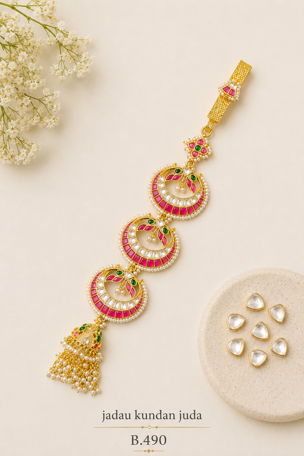 Pachi Kundan[Jadau Kundan] Heritage Juda