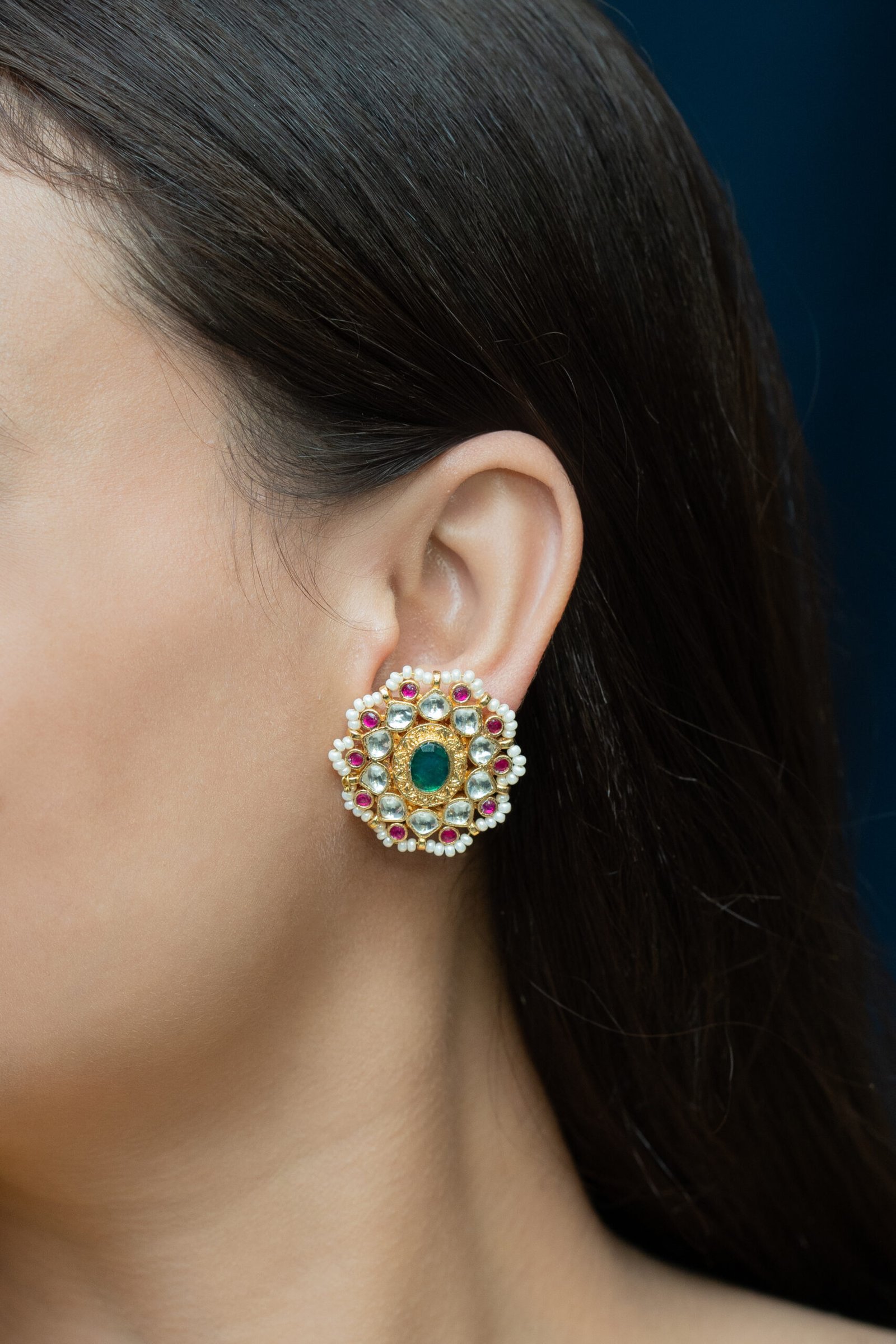 Pachi Kundan/ Jadau Tops