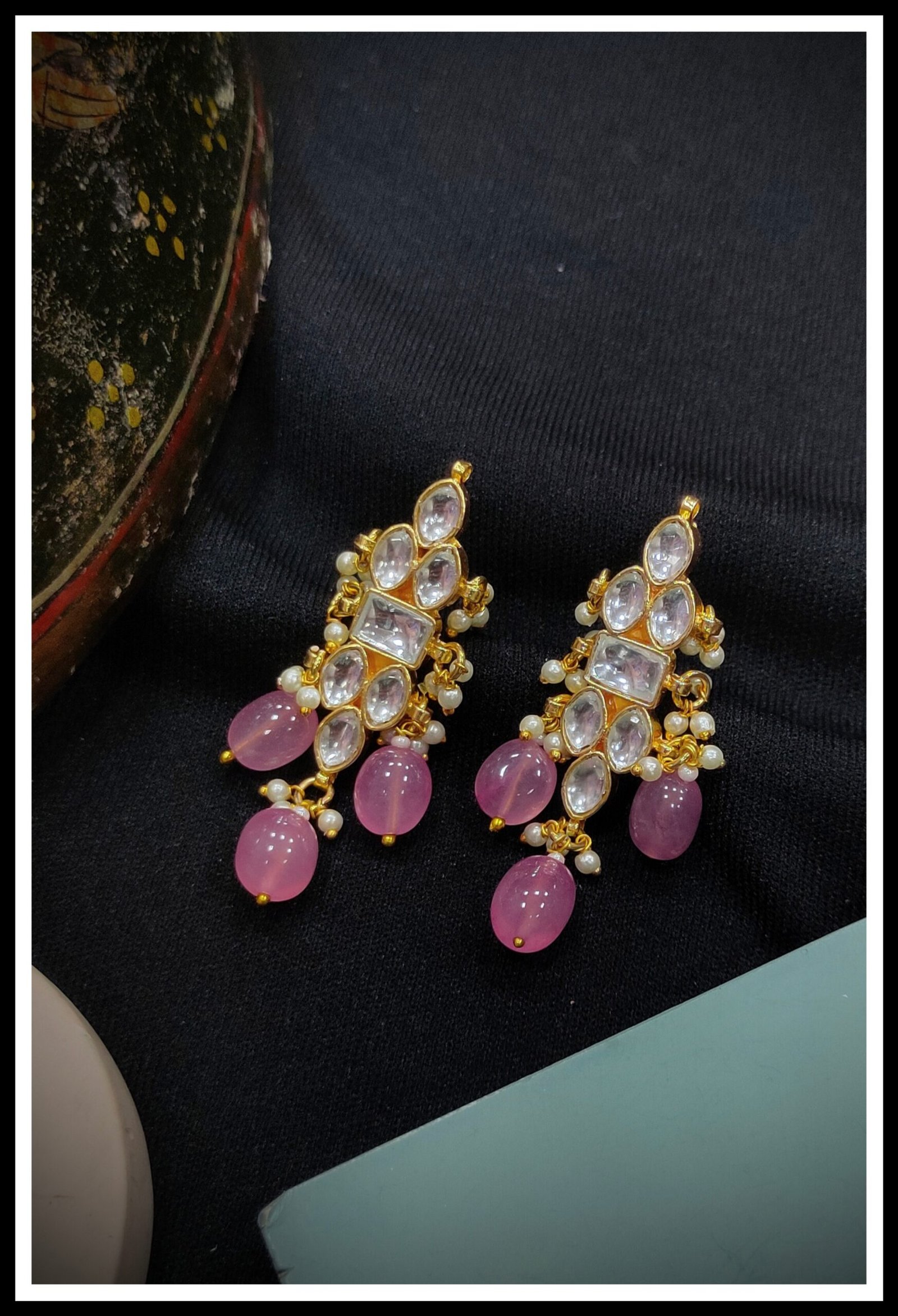 Pachi Kundan/ Jadau Nacklace Set