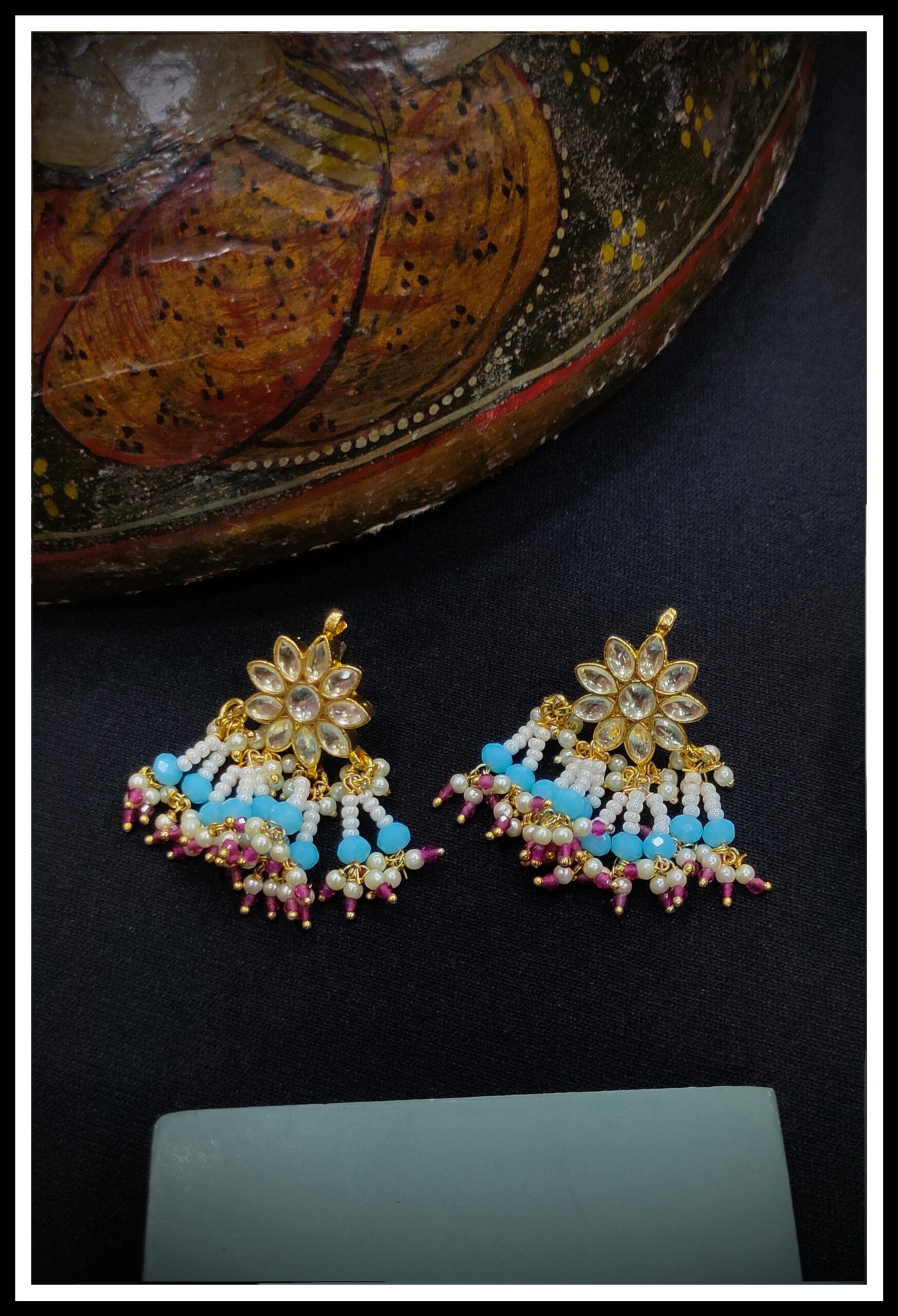 Pachi Kundan/ Jadau Long Set