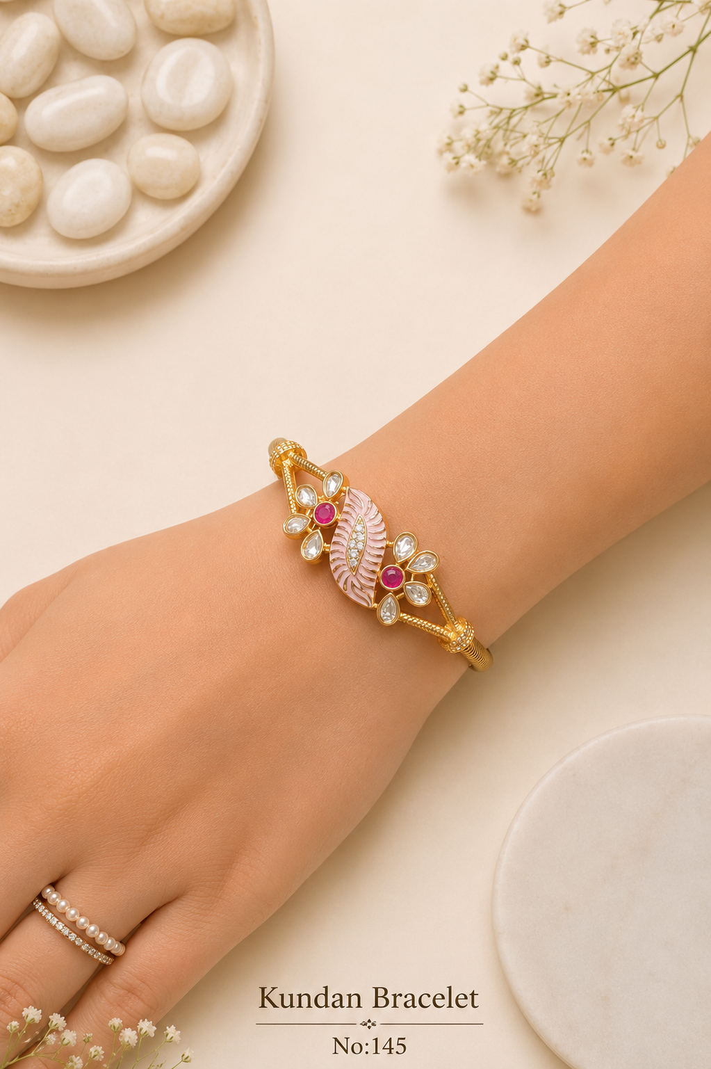 Kundan Bracelets.