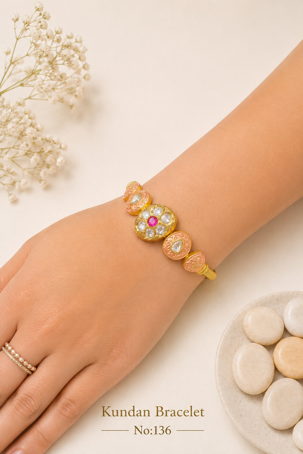Kundan Bracelets.