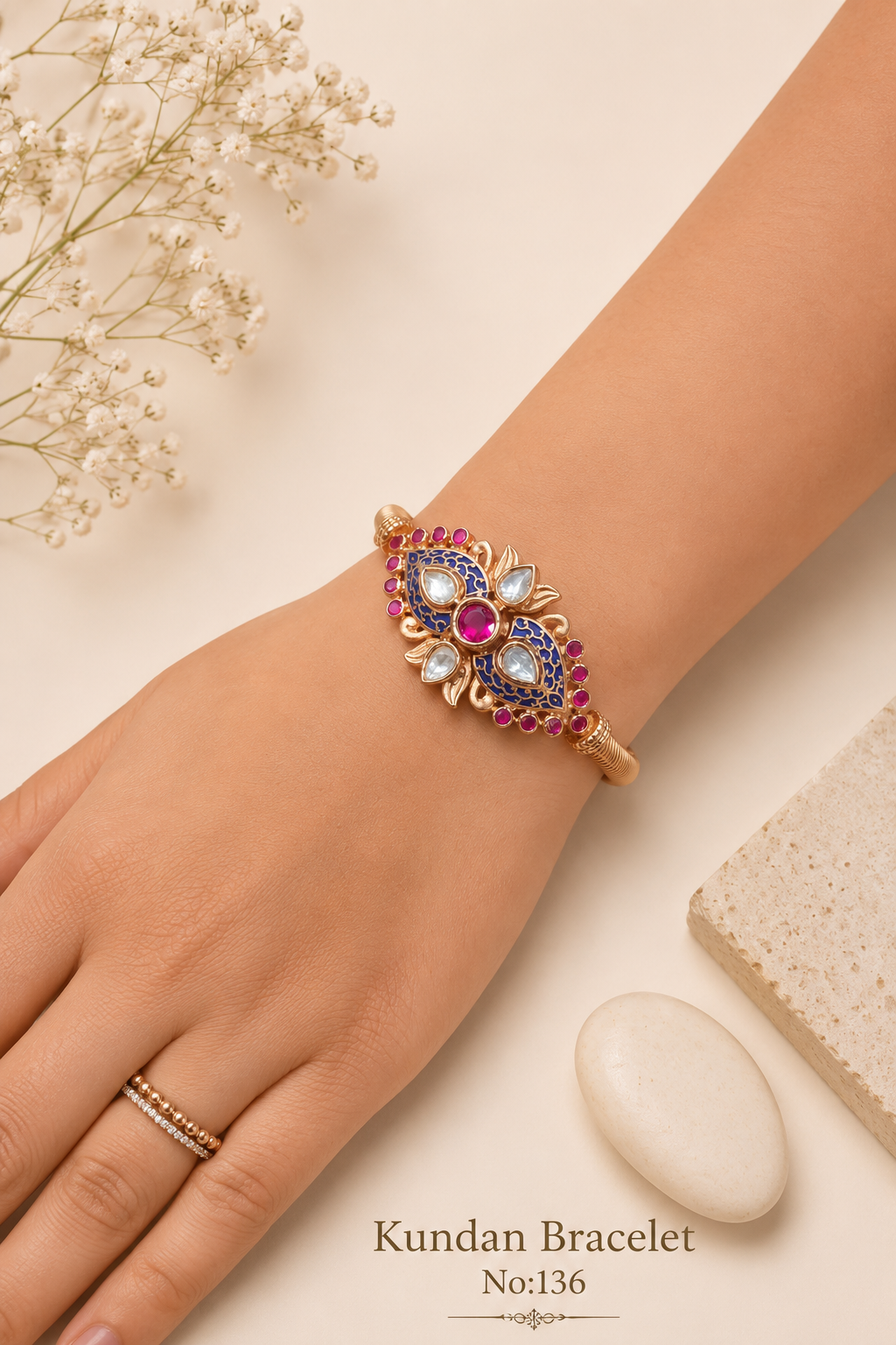 Kundan Bracelets.
