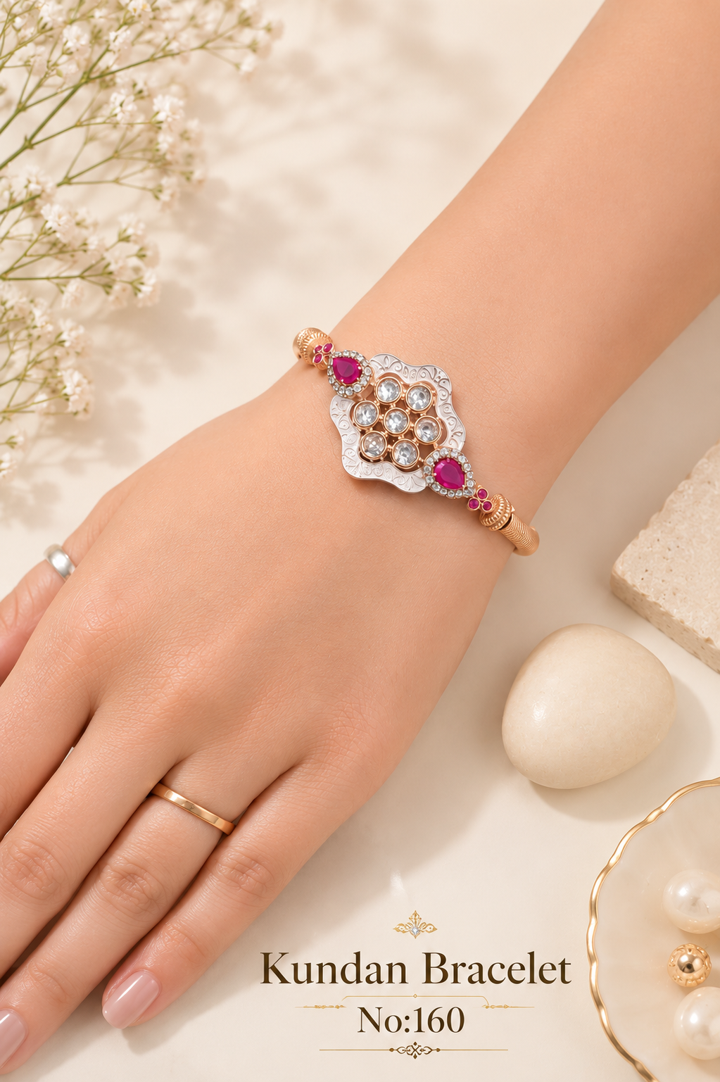 Kundan Bracelets.