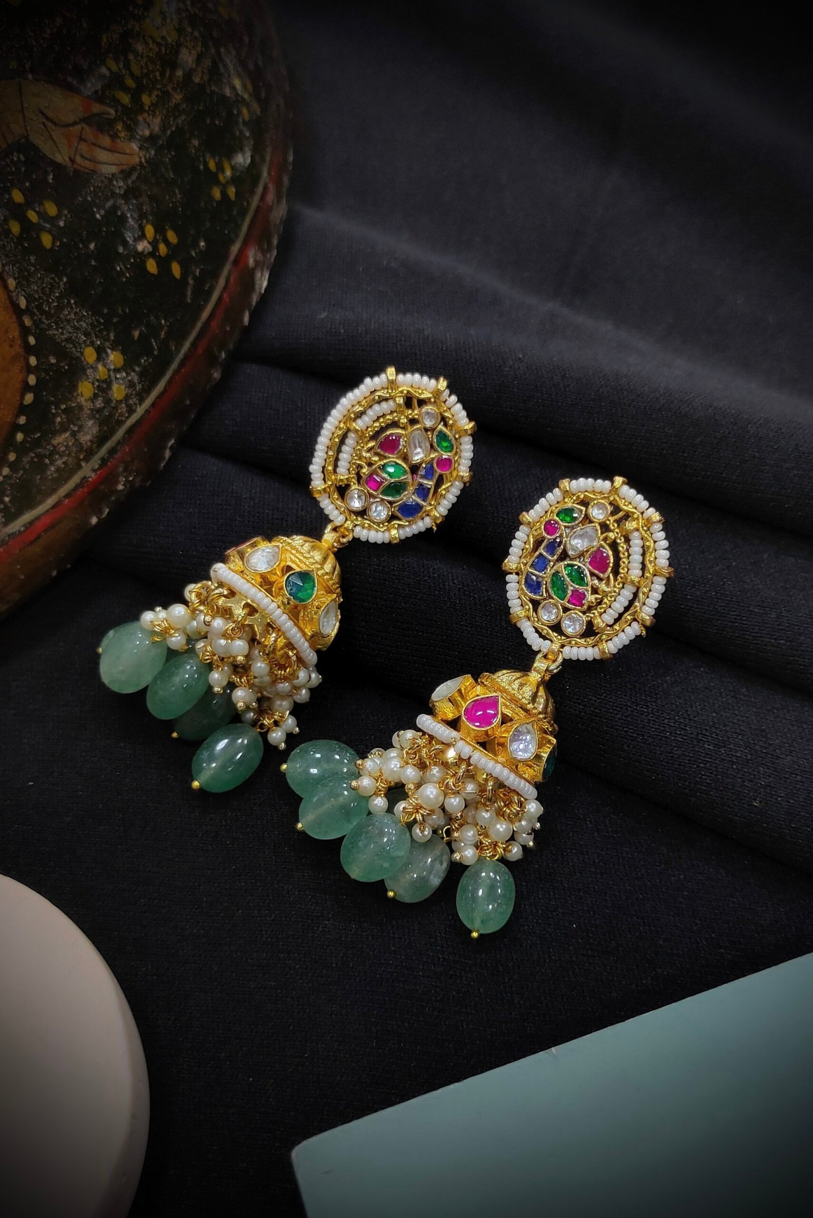Pachi/ Jadau Kundan Bridal Set