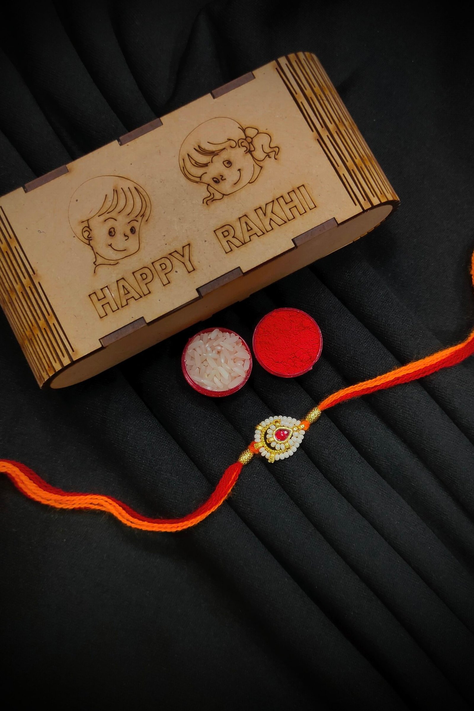 Pachi/Jadau Kundan Rakhi