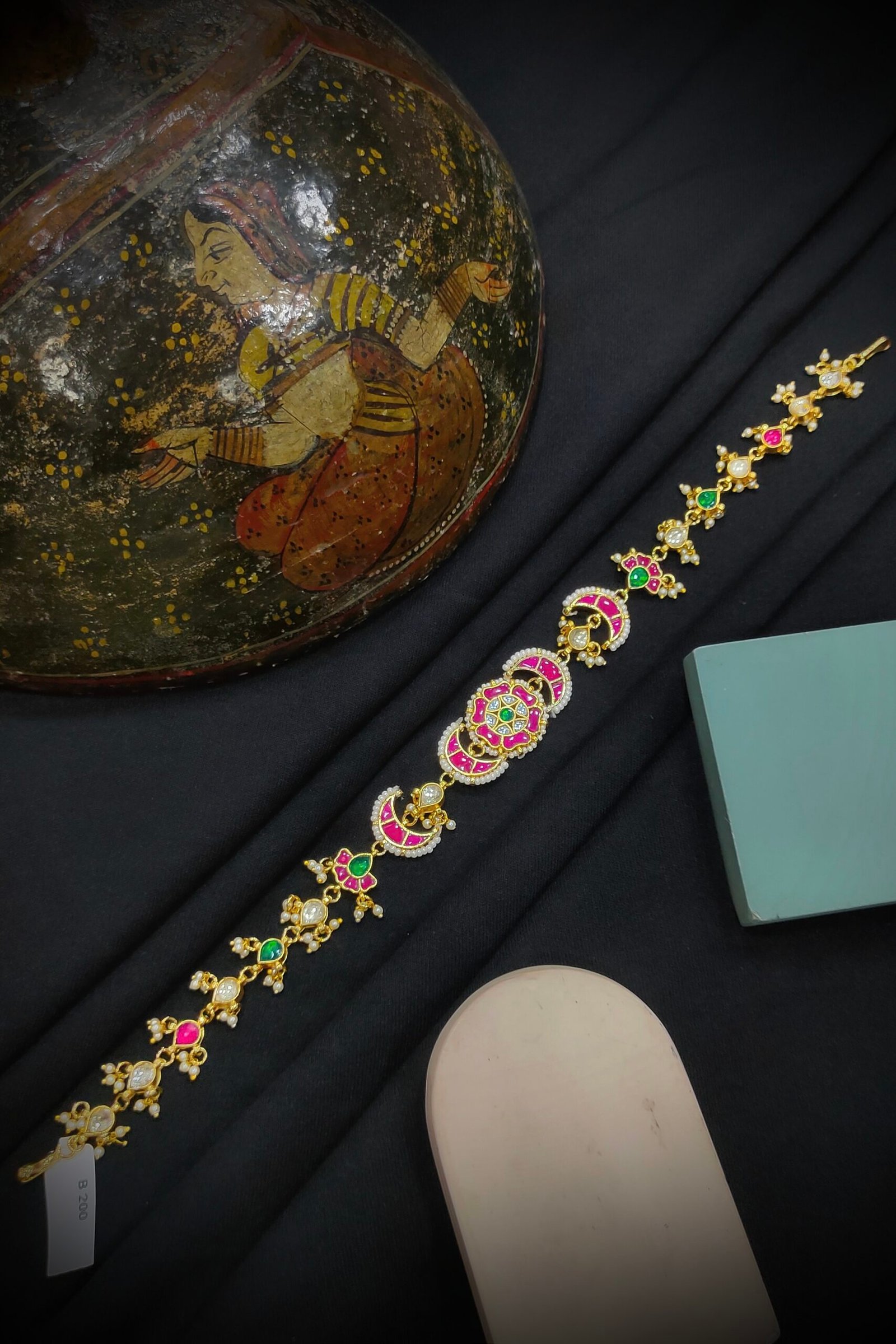 Pachi/Jadau Kundan Matha Patti