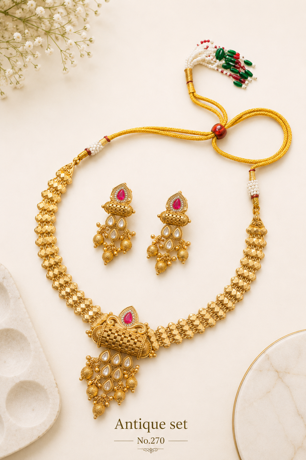 Antique Necklace Set