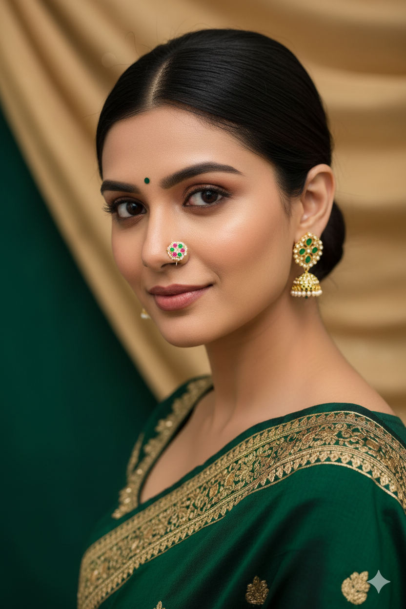 Pachi/Jadau Kundan Nath