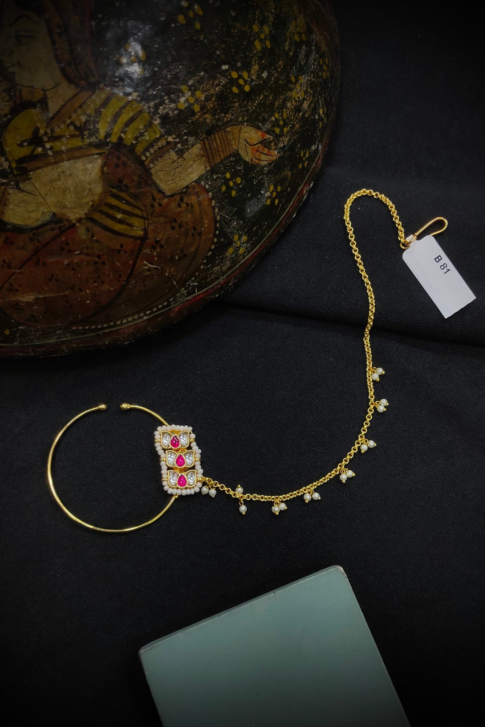 Pachi/Jadau Kundan Nath