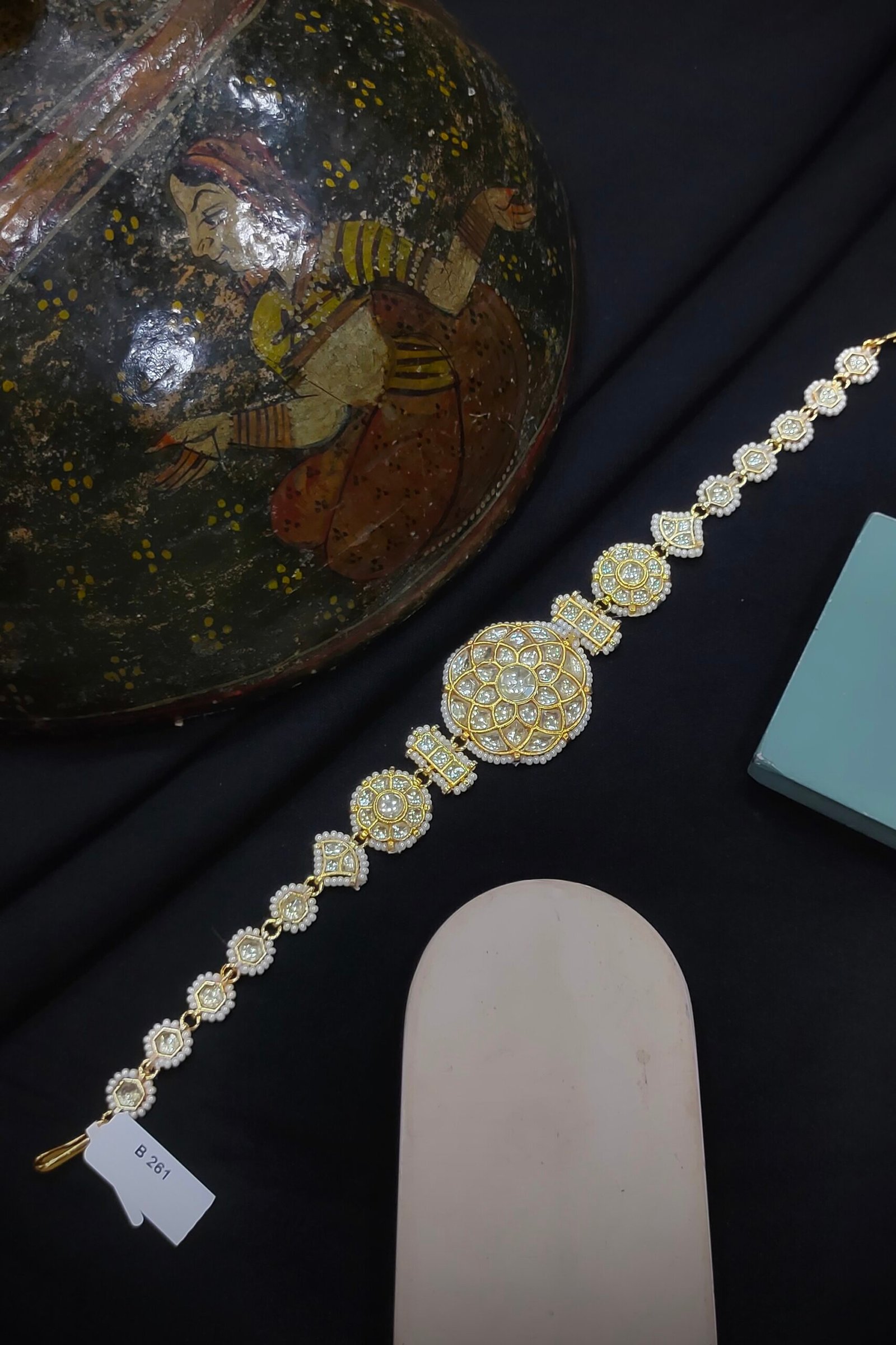 Pachi/Jadau Kundan Matha Patti