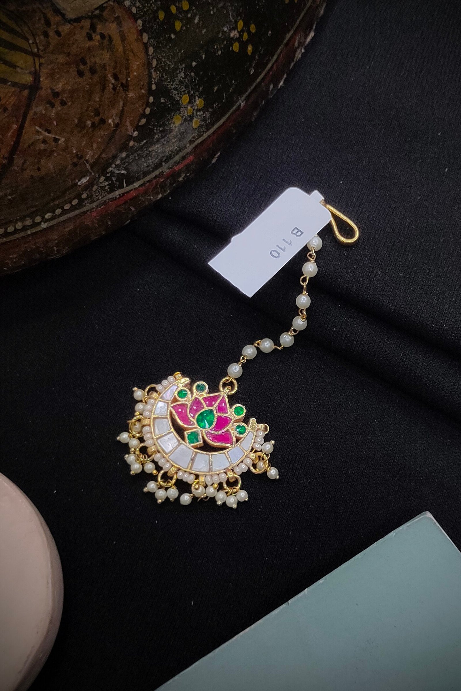 Pachi Kundan [Jadau Kundan] Mangtika / Tika