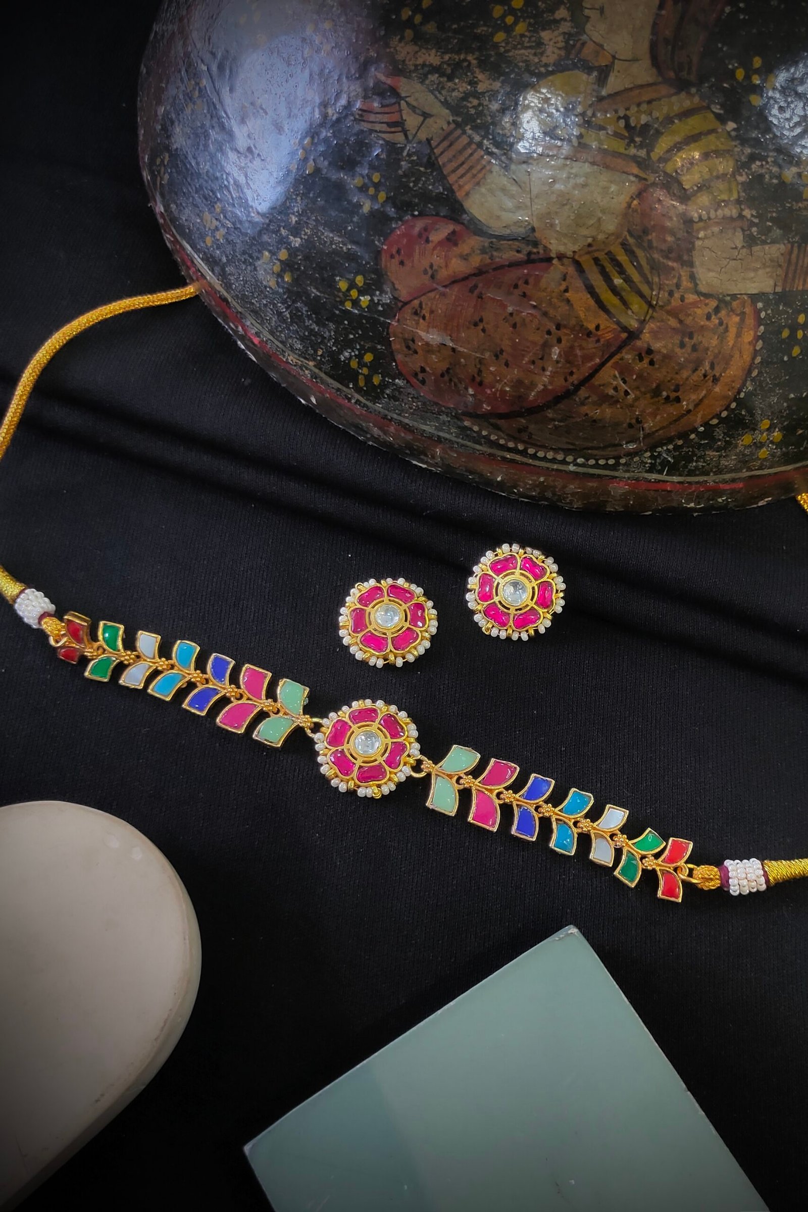 Pachi Kundan/ Jadau Choker set