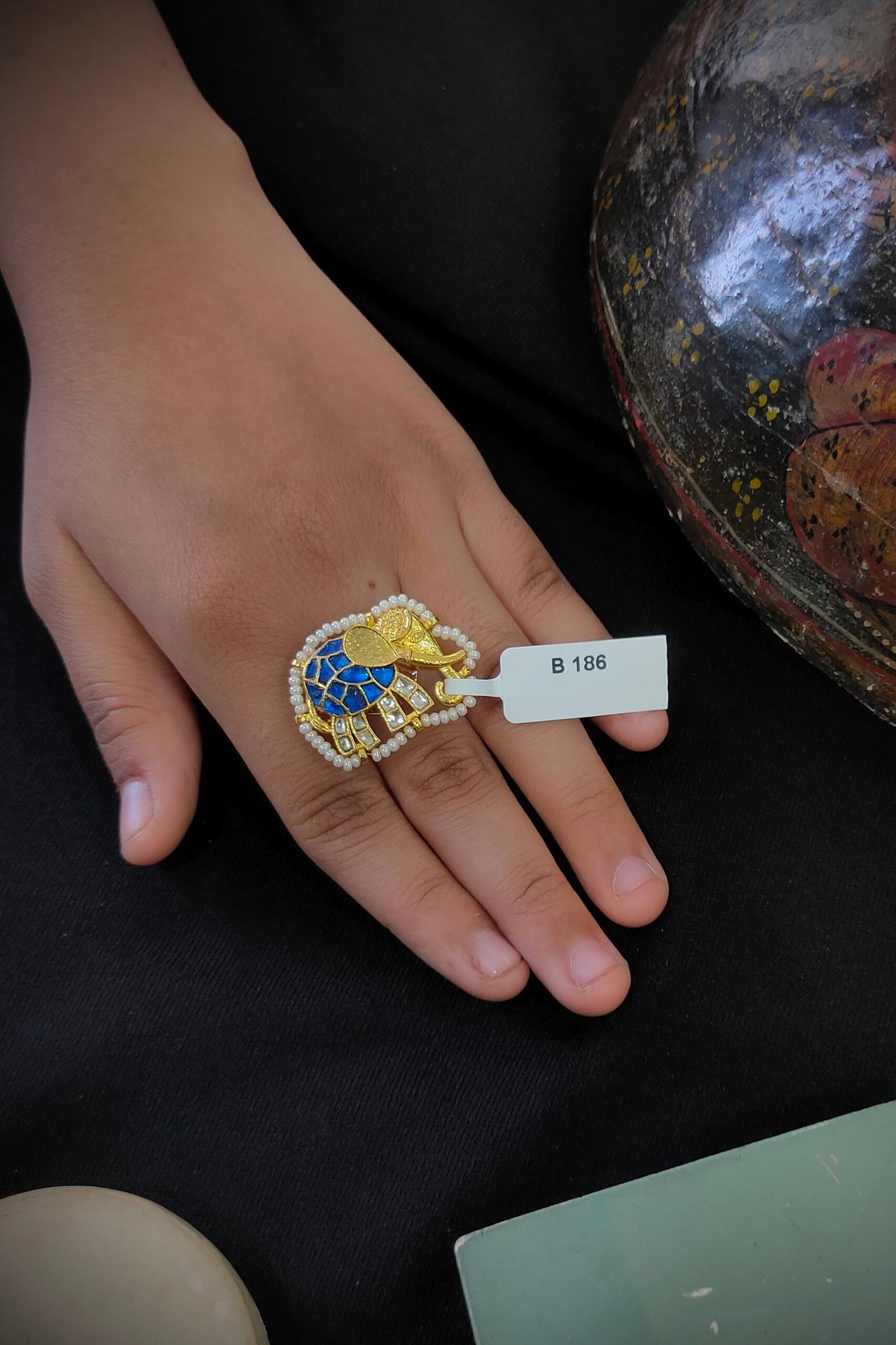 Pachi/Jadau Kundan Ring