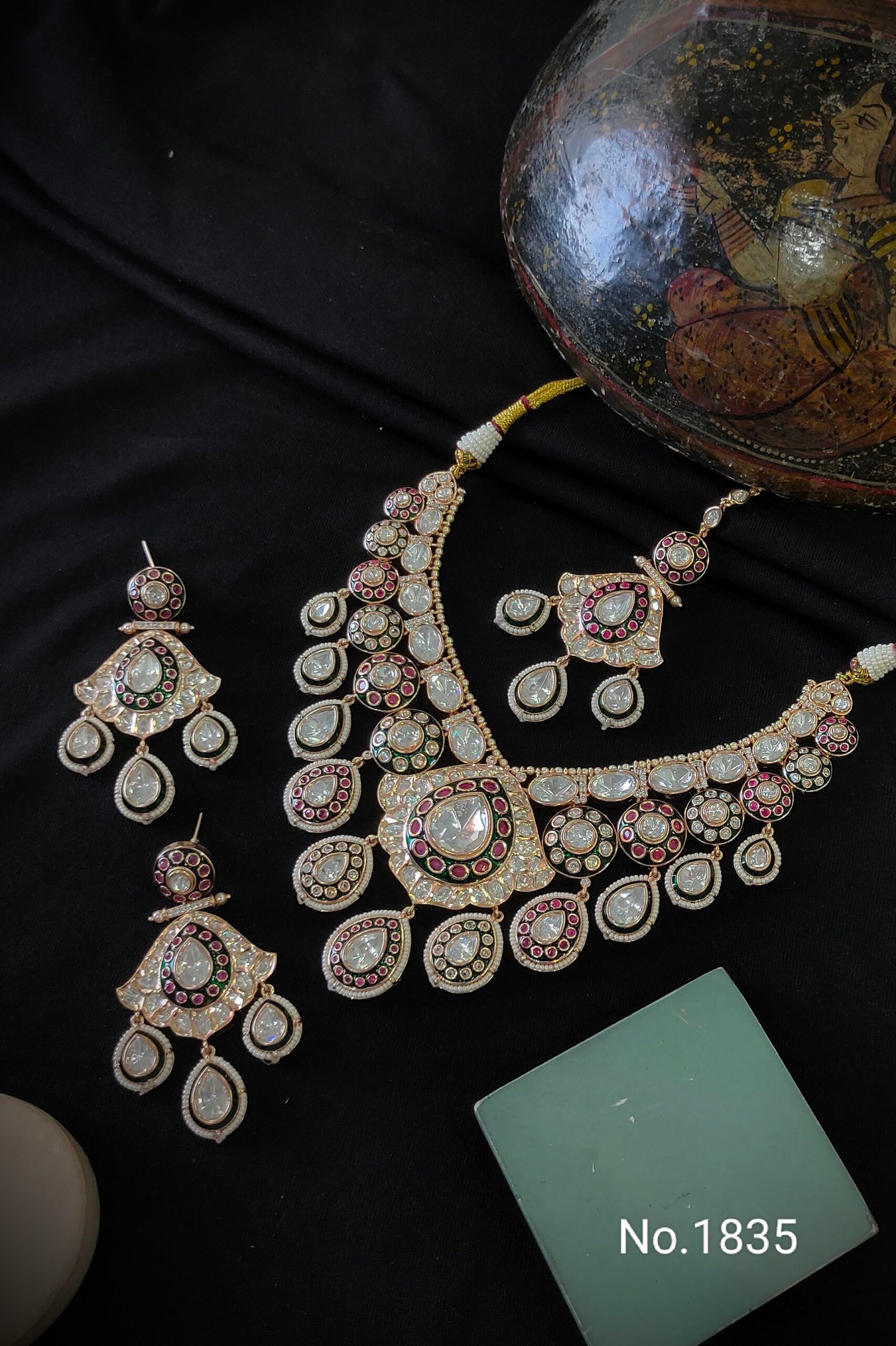 Monzonite Kundan sets [ bridal]