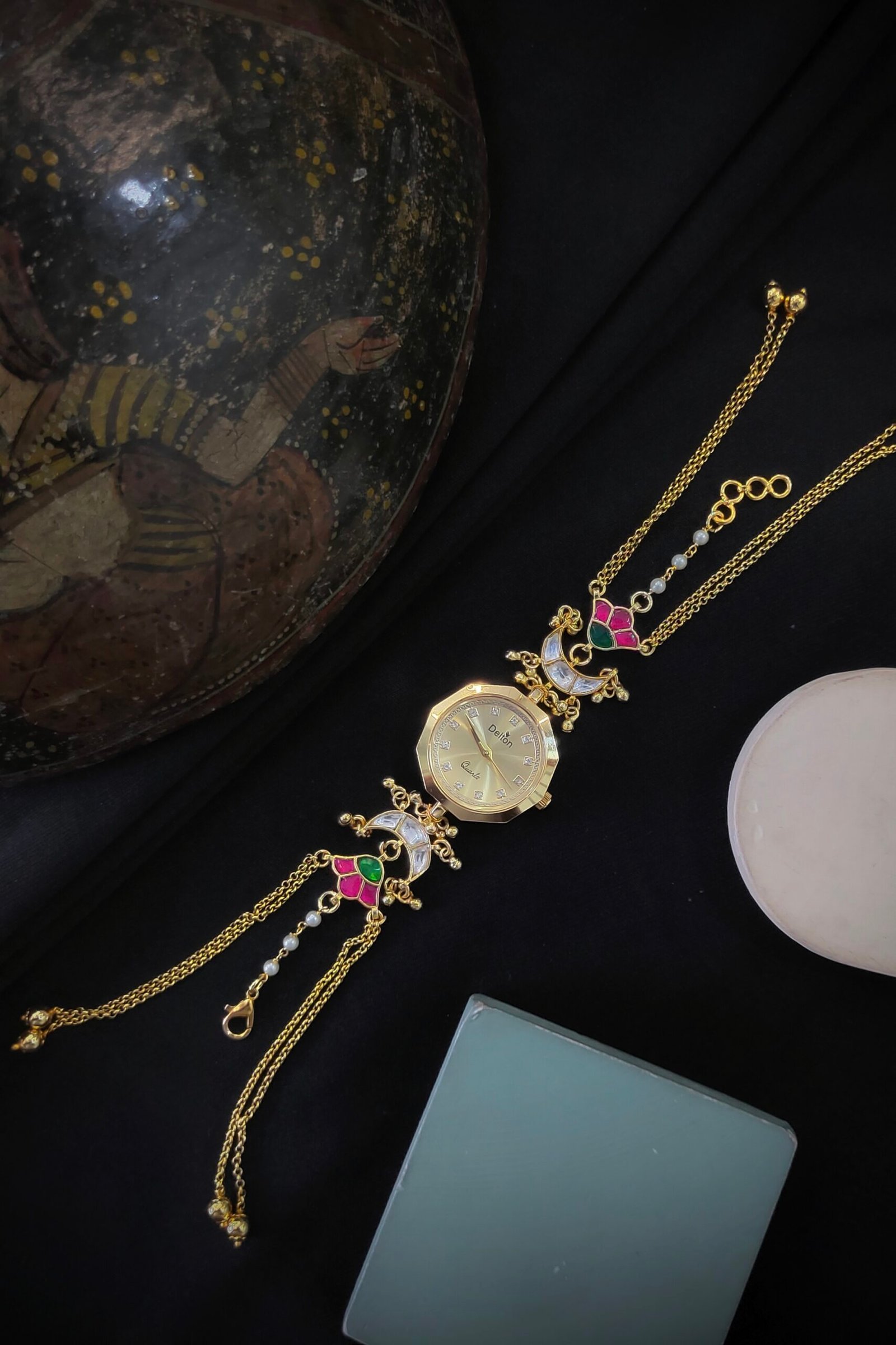 Pachi Kundan/Jadau Watches(Heritage)