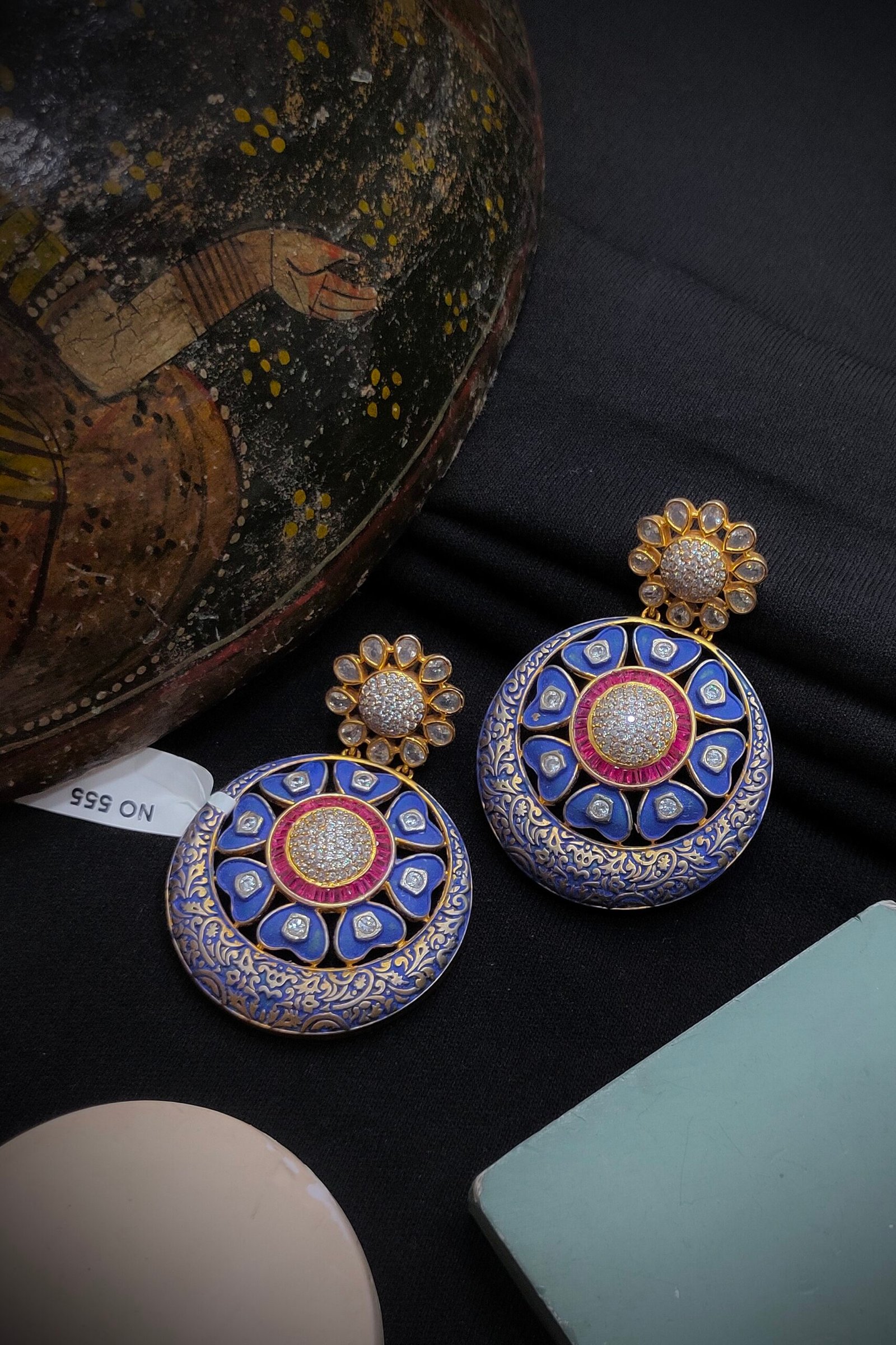 Kundan Earrings.