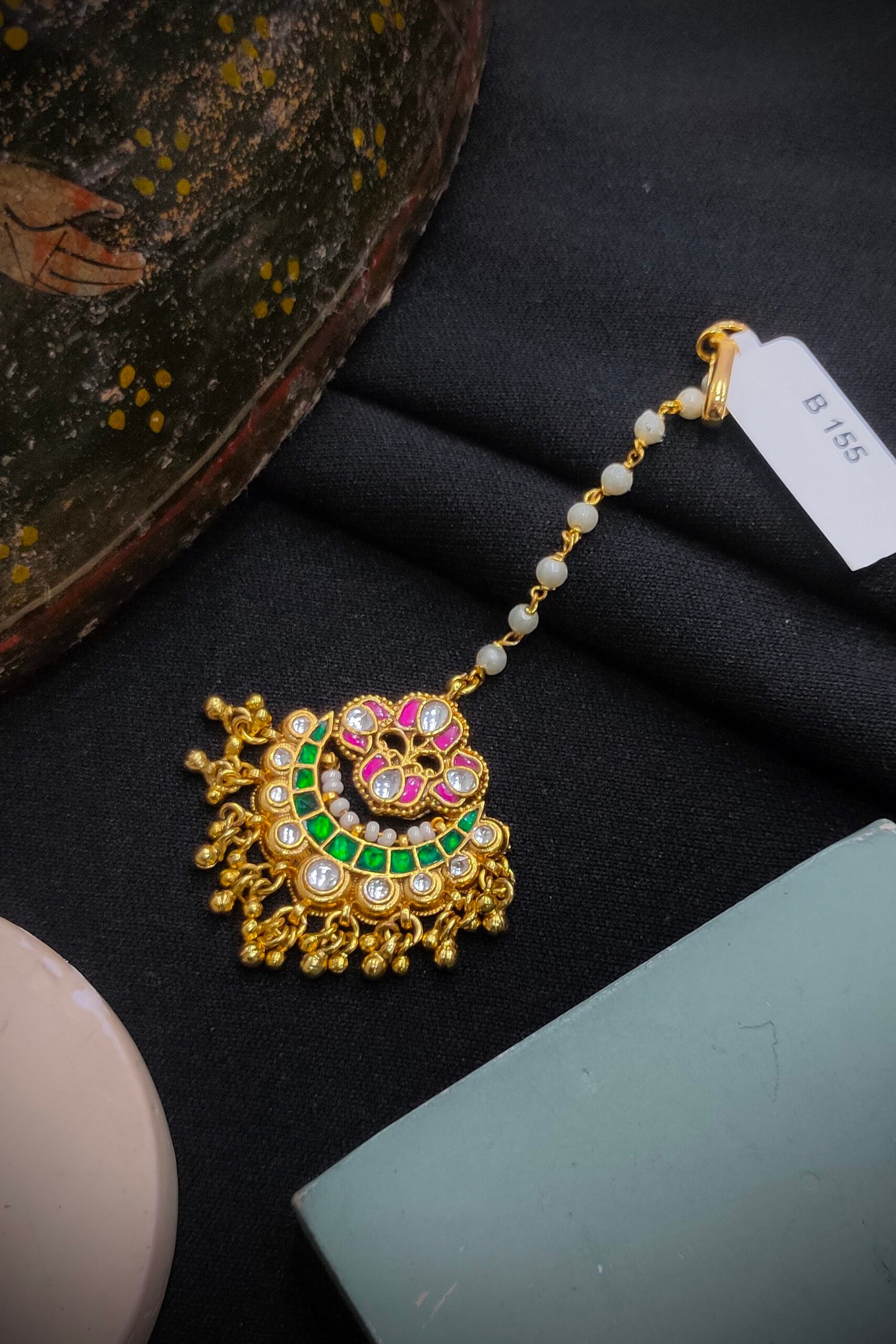 Pachi Kundan [Jadau Kundan] Mangtika / Tika