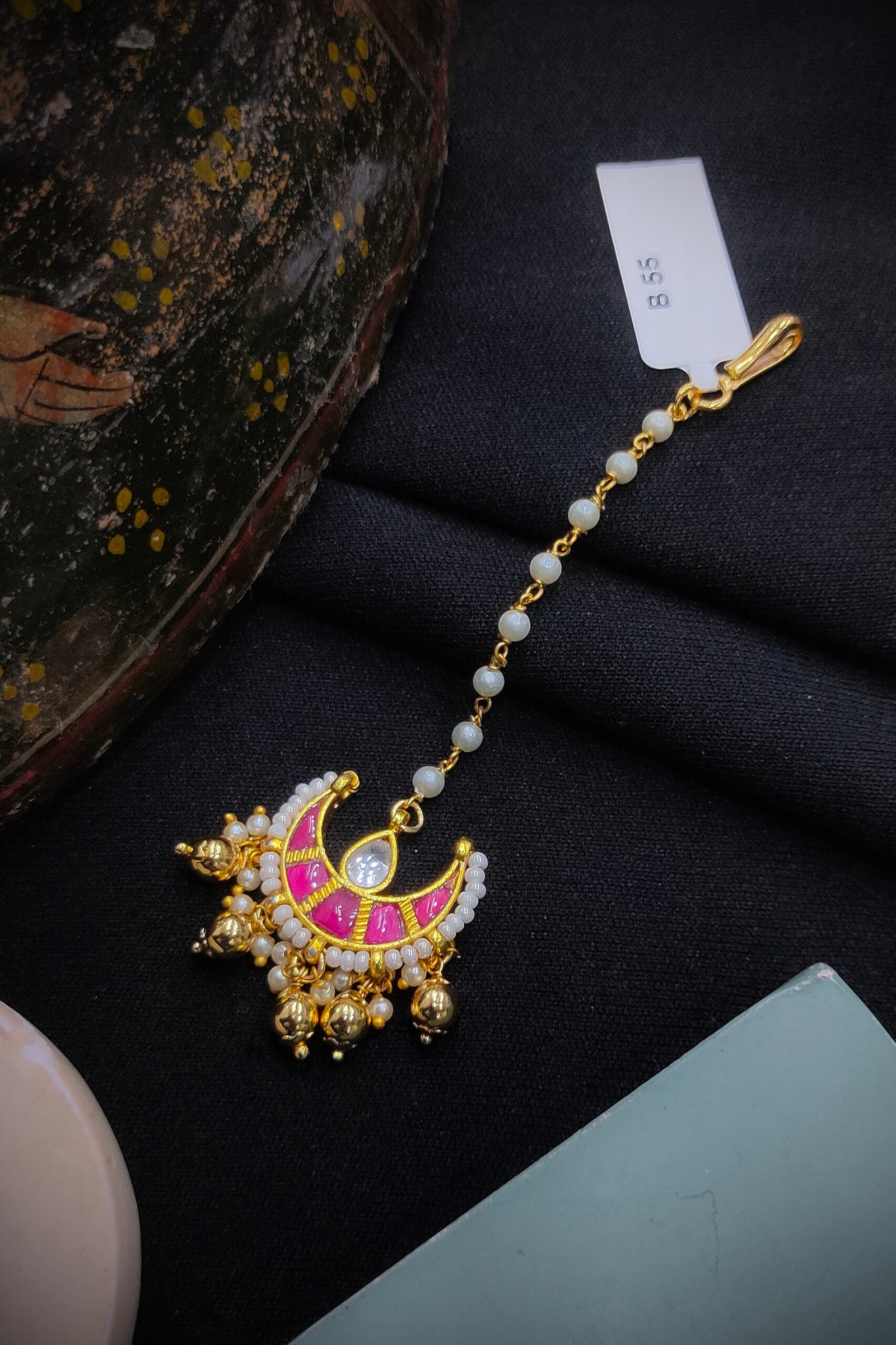 Pachi Kundan [Jadau Kundan] Mangtika / Tika