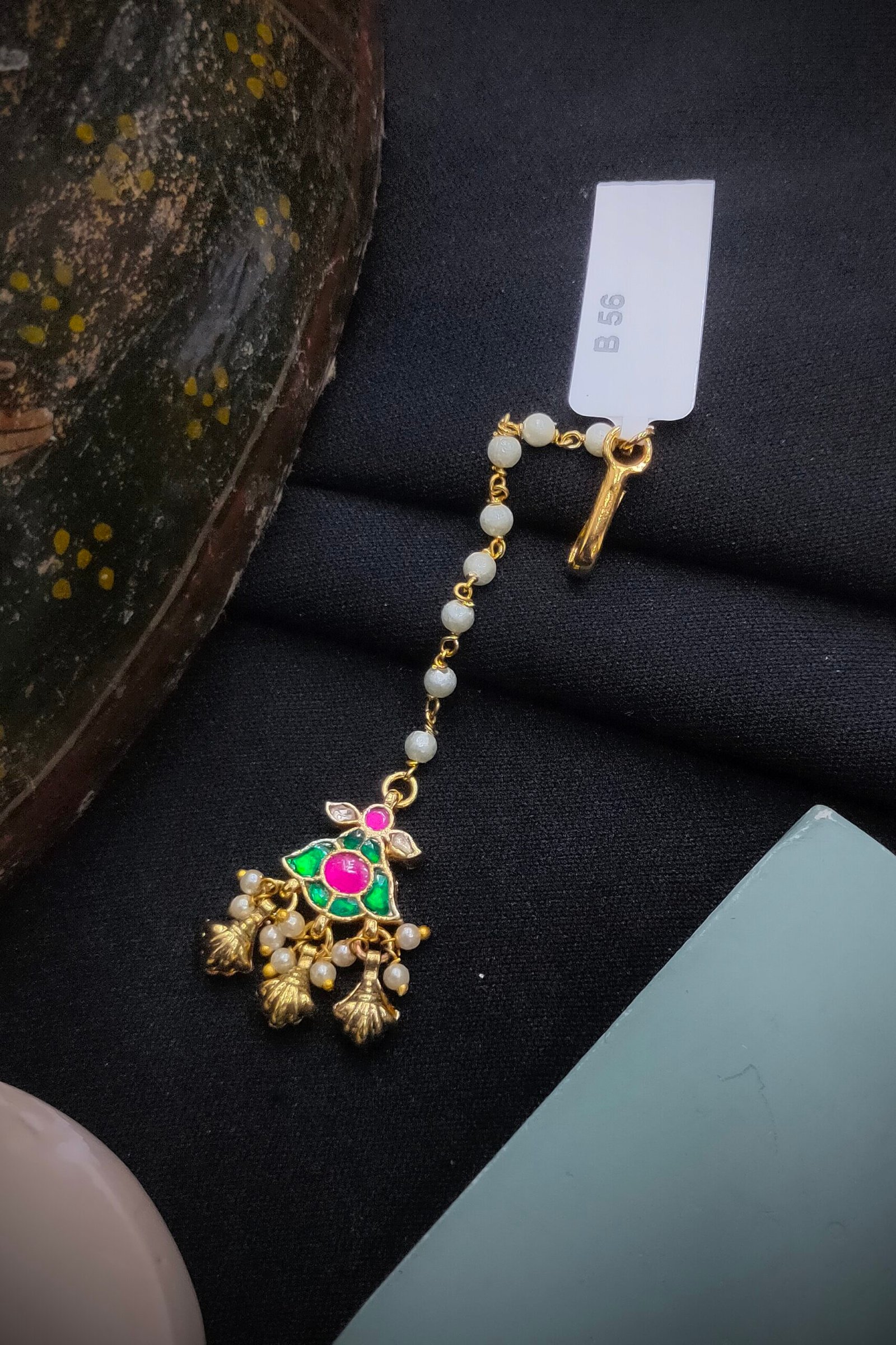 Pachi Kundan [Jadau Kundan] Mangtika / Tika