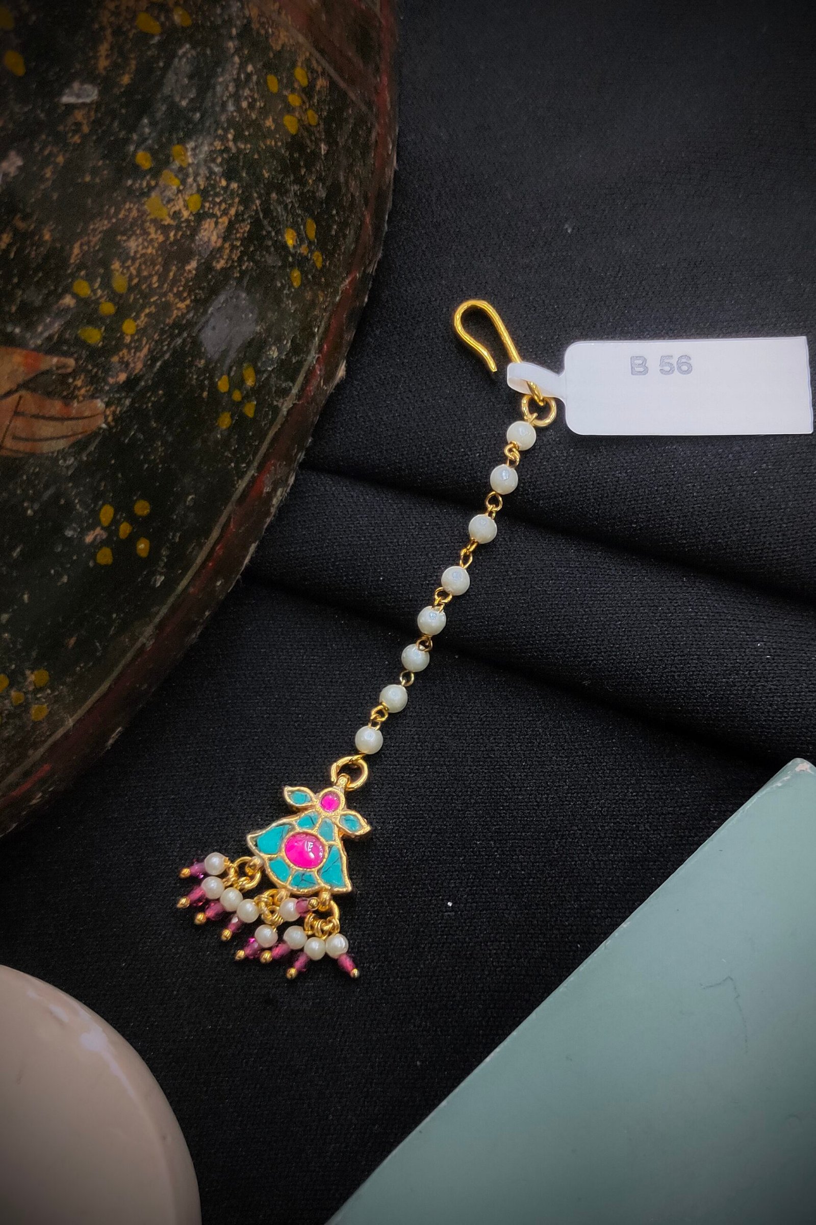 Pachi Kundan [Jadau Kundan] Mangtika / Tika