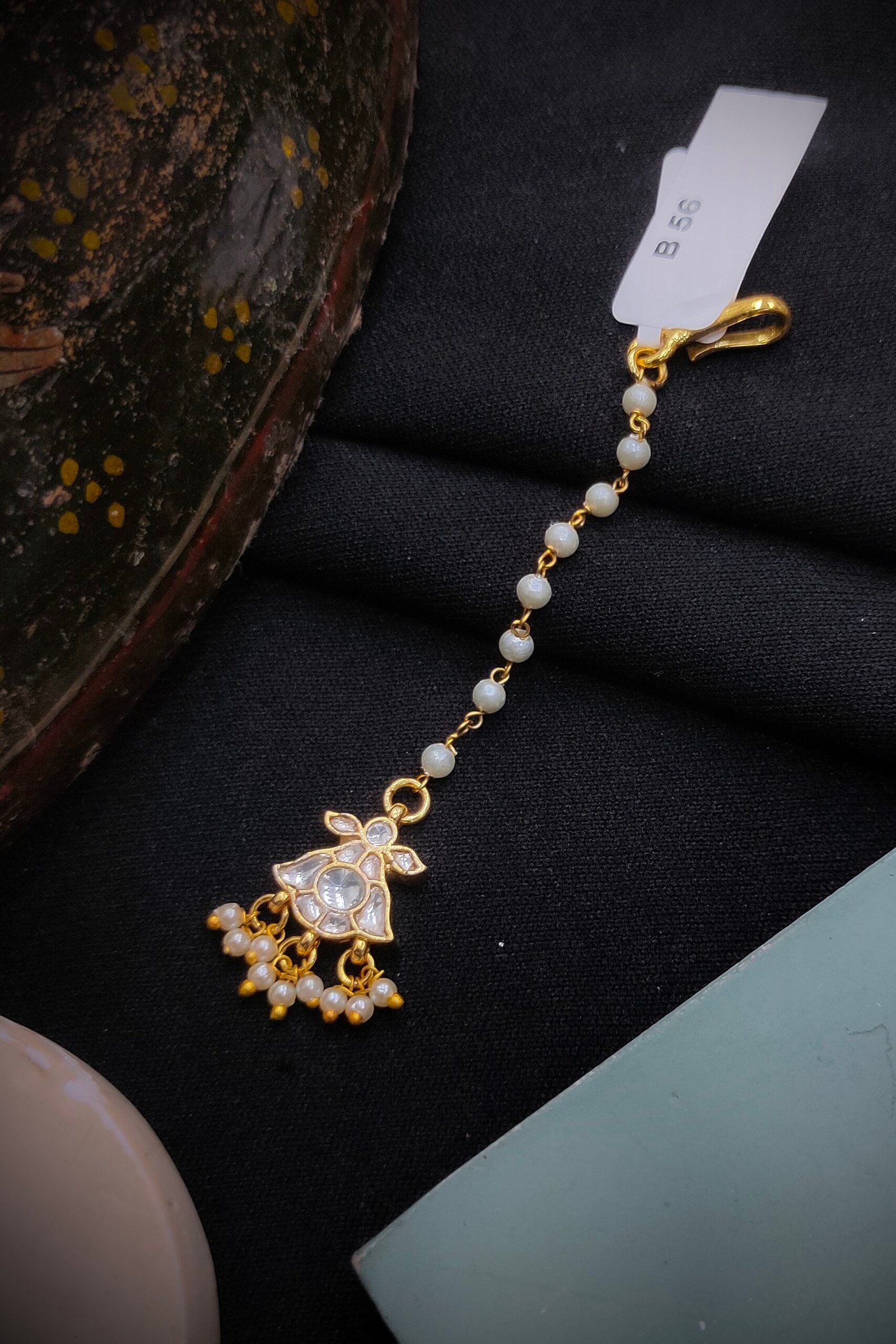 Pachi Kundan [Jadau Kundan] Mangtika / Tika