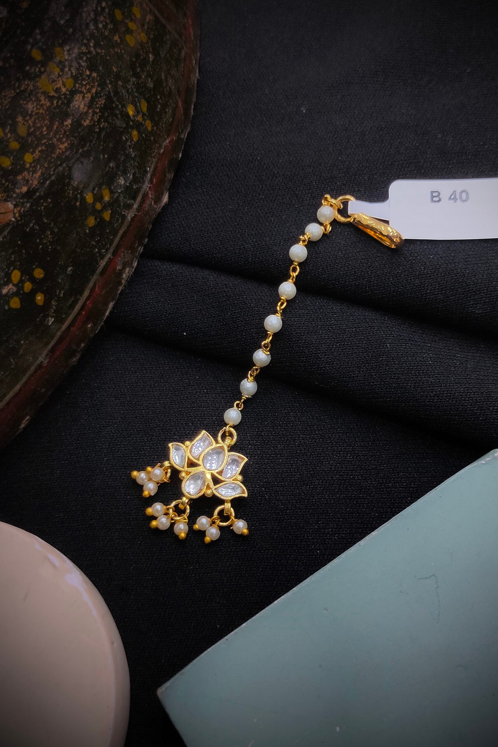 Pachi Kundan [Jadau Kundan] Mangtika / Tika