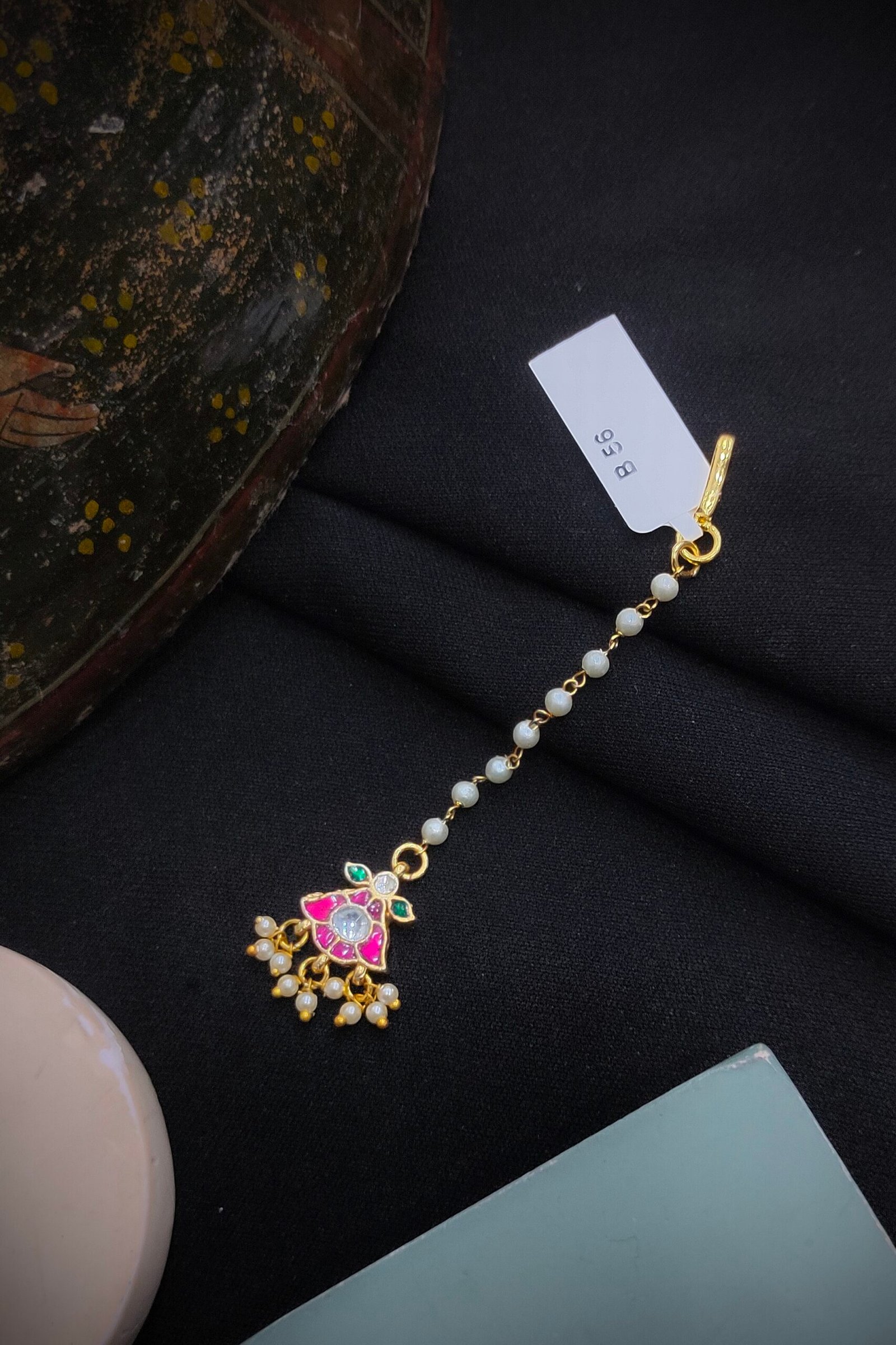 Pachi Kundan [Jadau Kundan] Mangtika / Tika