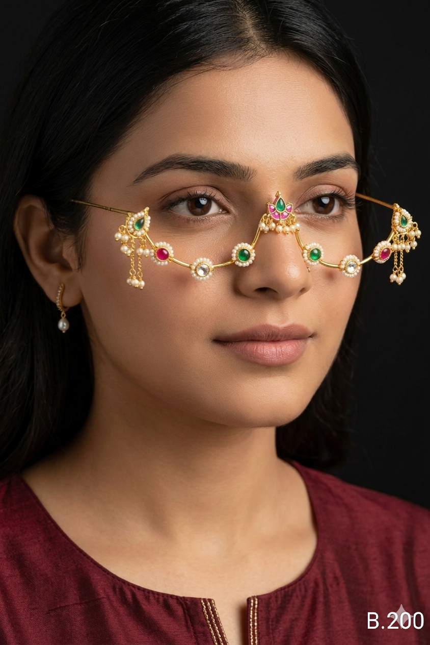 Pachi Kundan (Jadau) Facelates