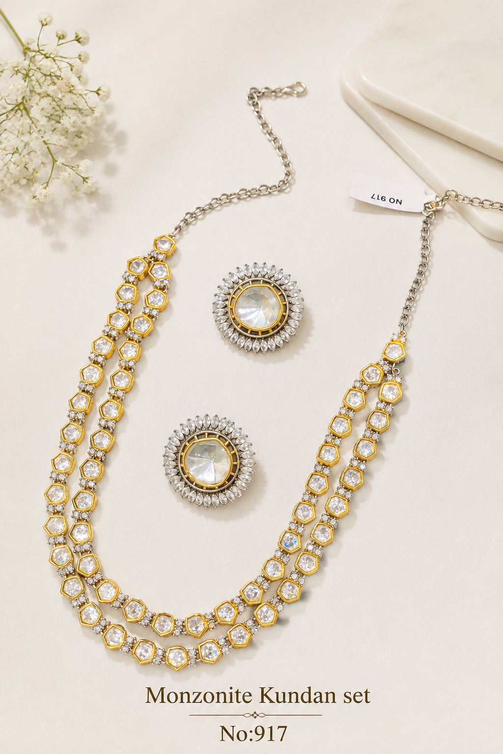 Monzonite Kundan sets