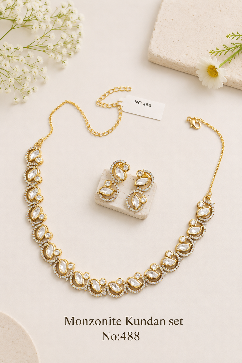 Monzonite Kundan sets