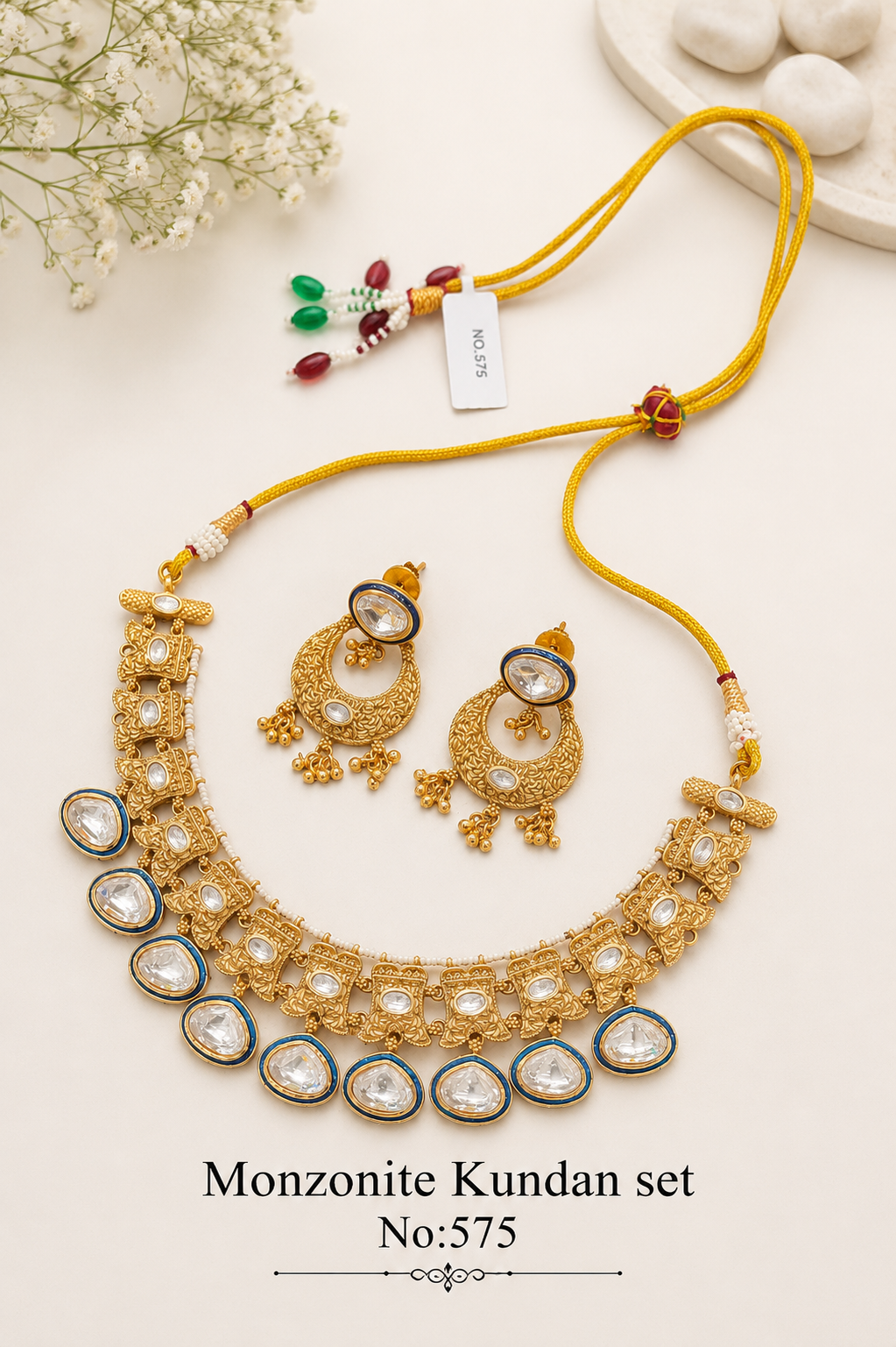 Monzonite Kundan sets