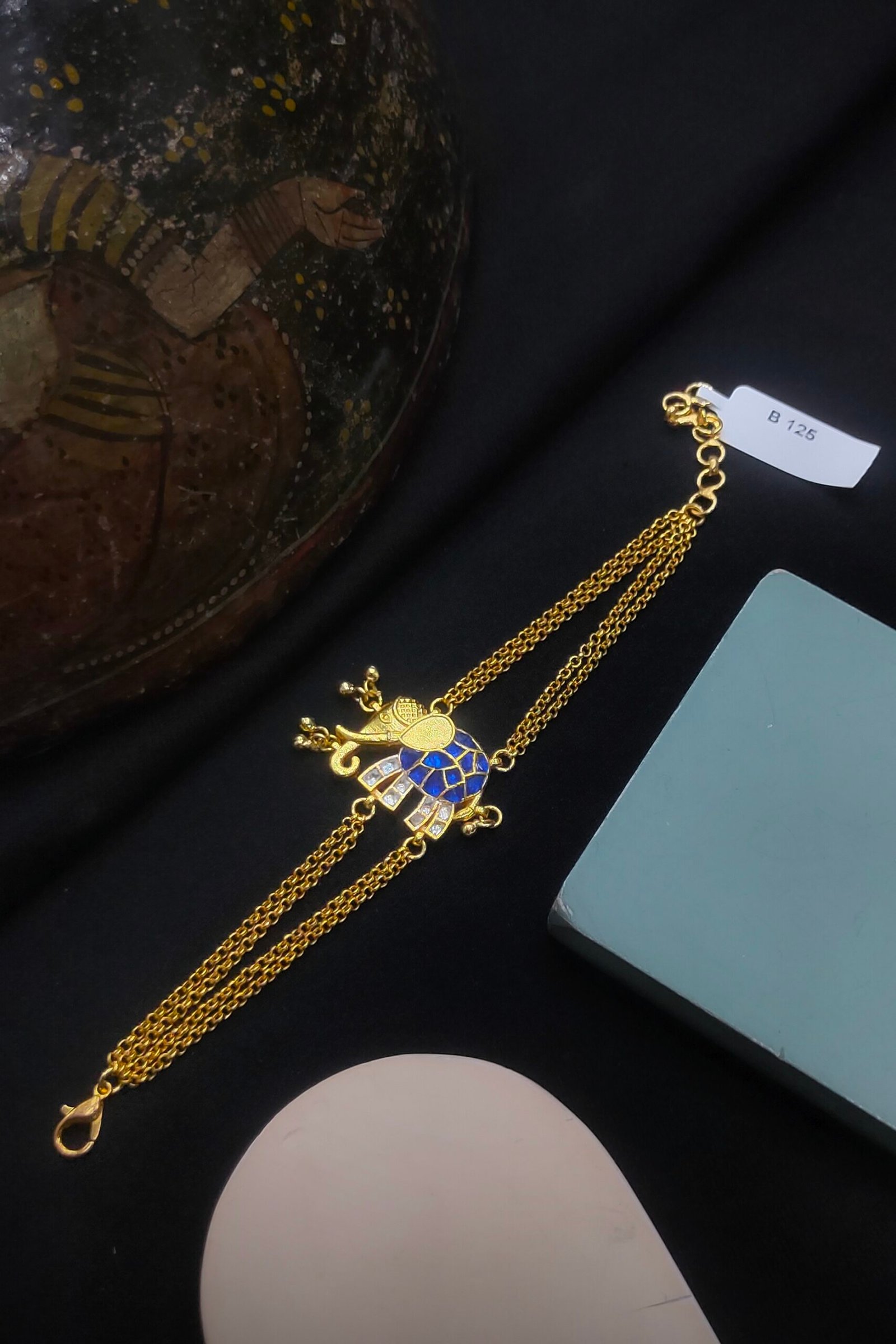 Pachi Kundan/Jadau Bracelet