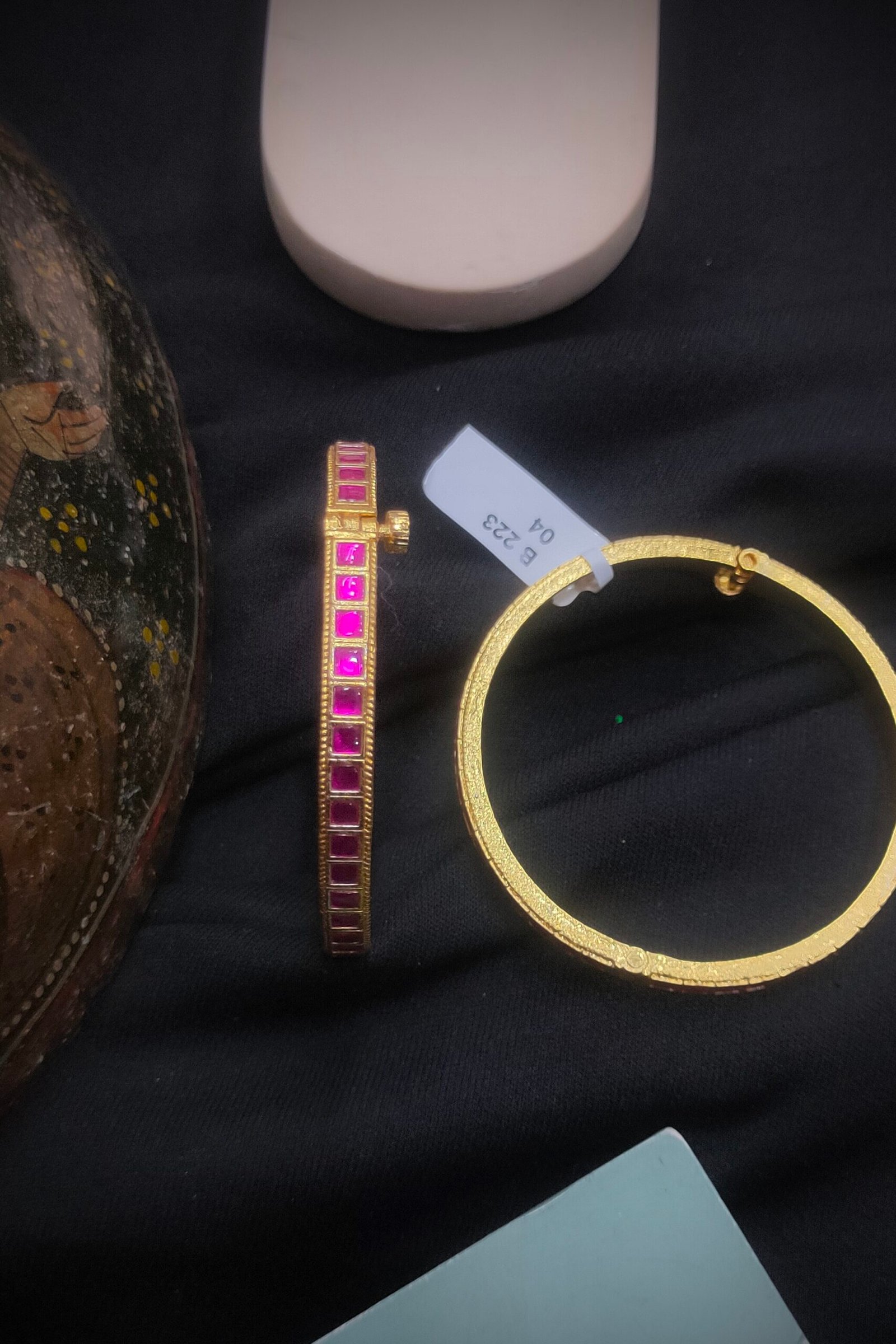 Pachi Kundan/Jadau Bangles