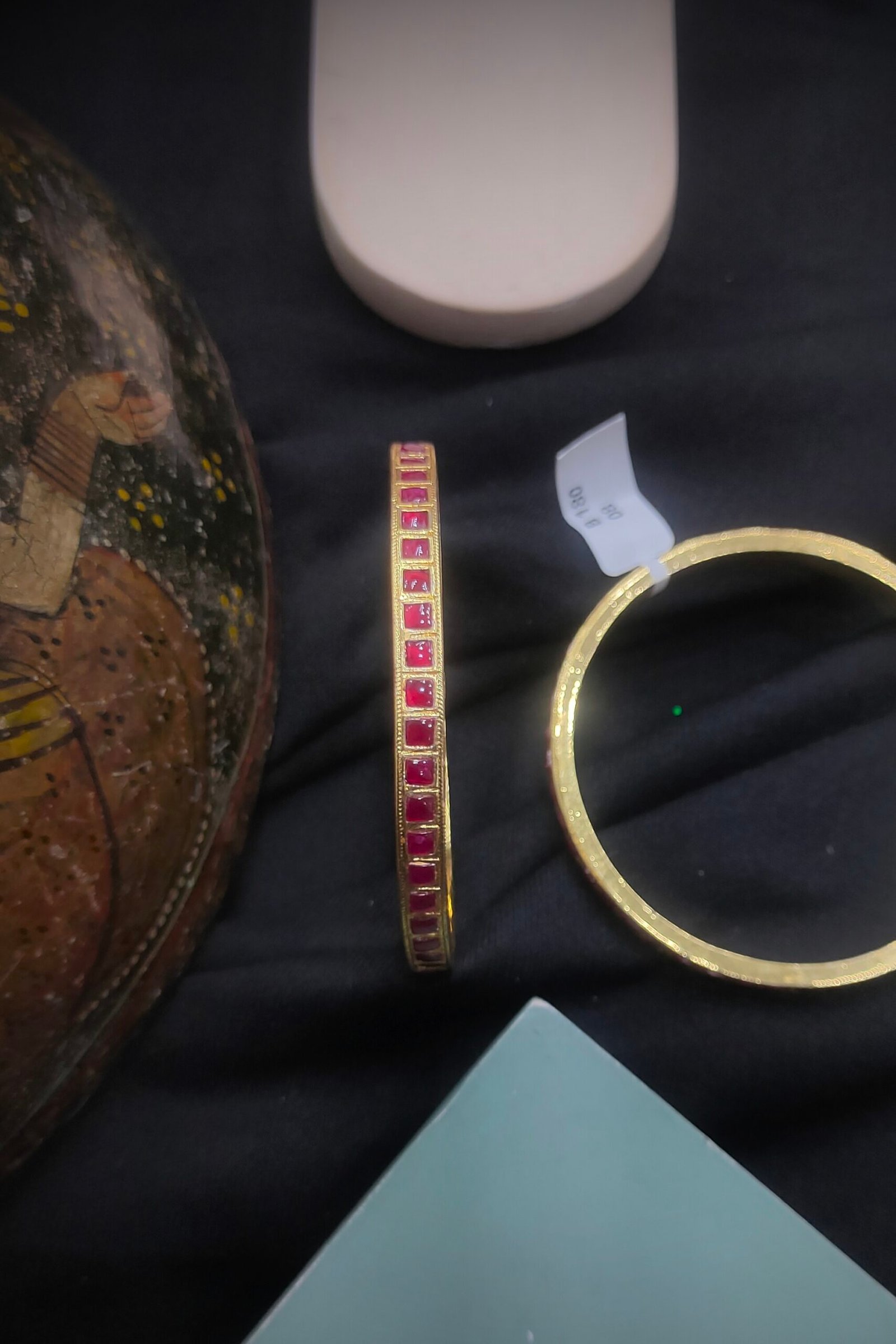 Pachi Kundan/Jadau Bangles