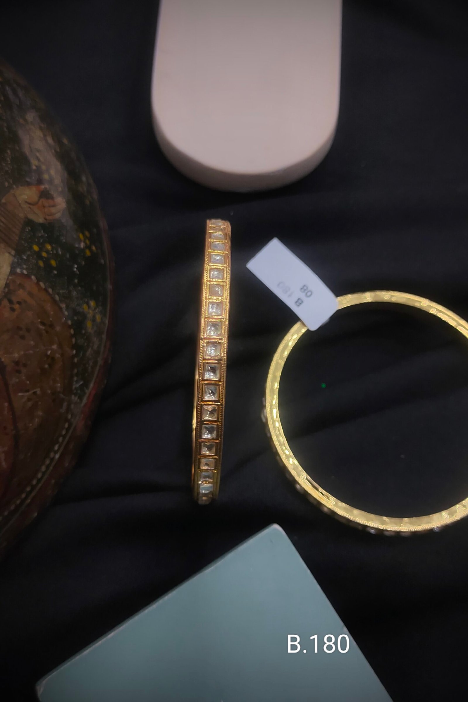 Pachi Kundan/Jadau Bangles