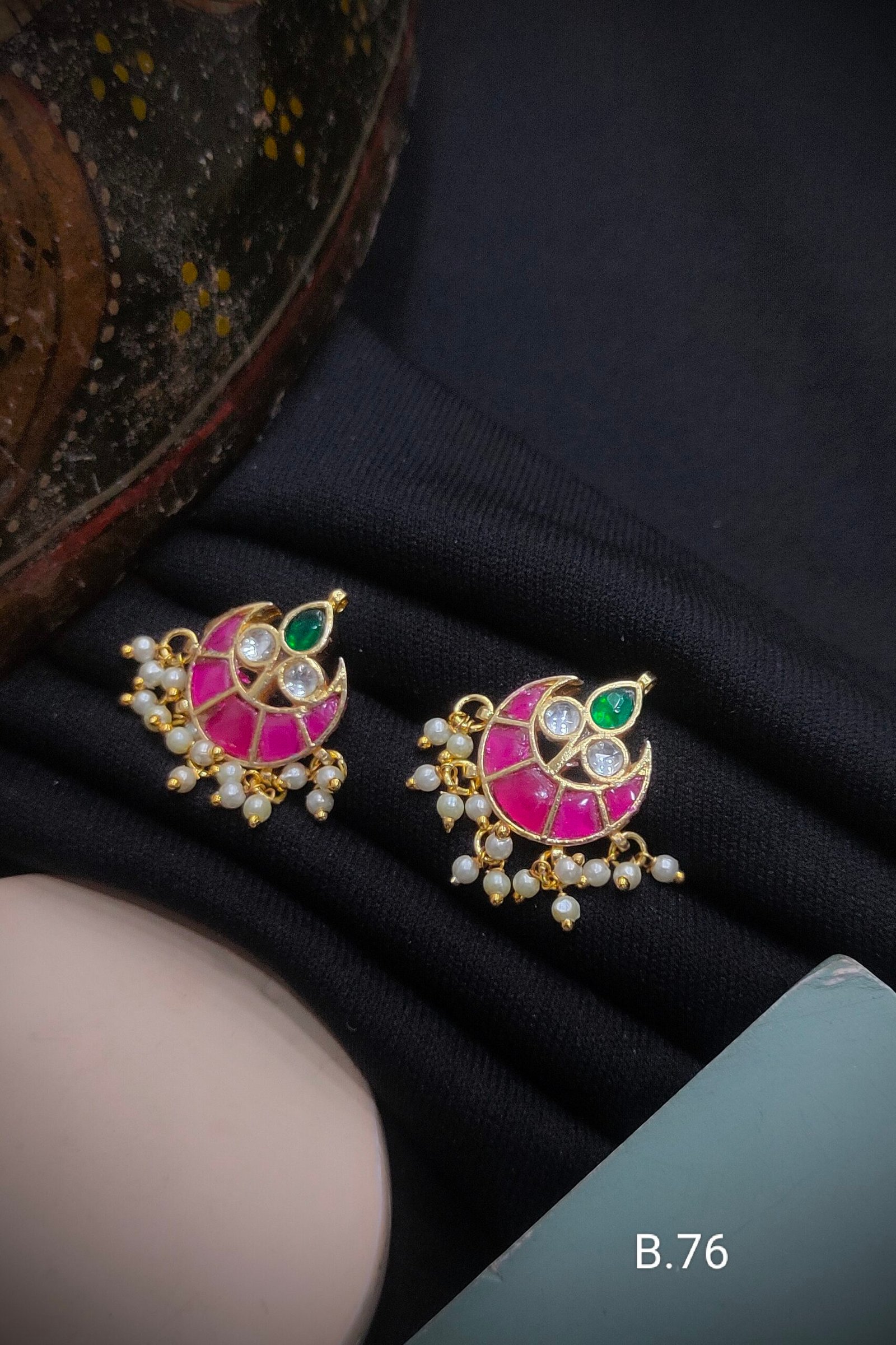 Pachi Kundan/ Jadau Tops