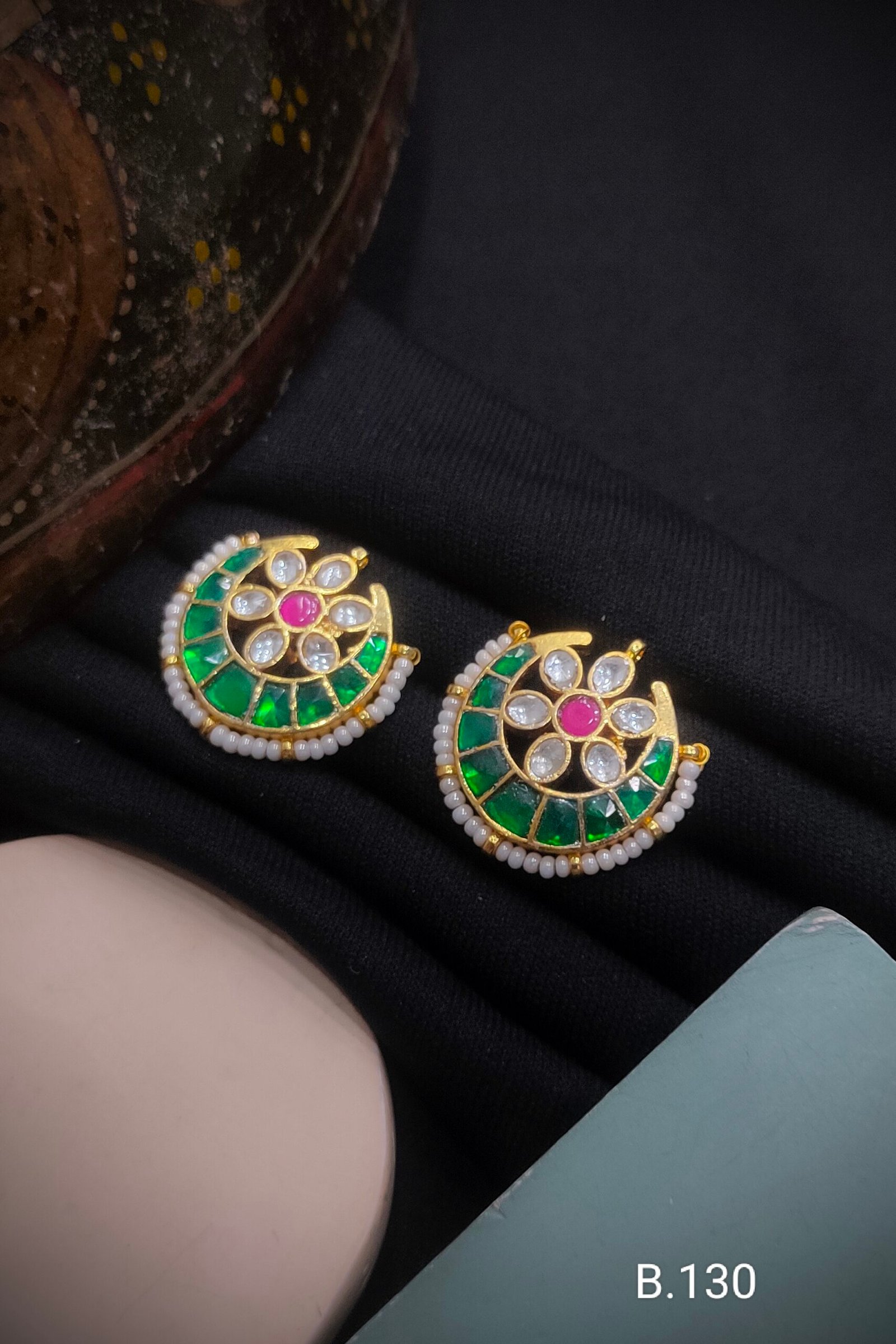 Pachi Kundan/ Jadau Tops
