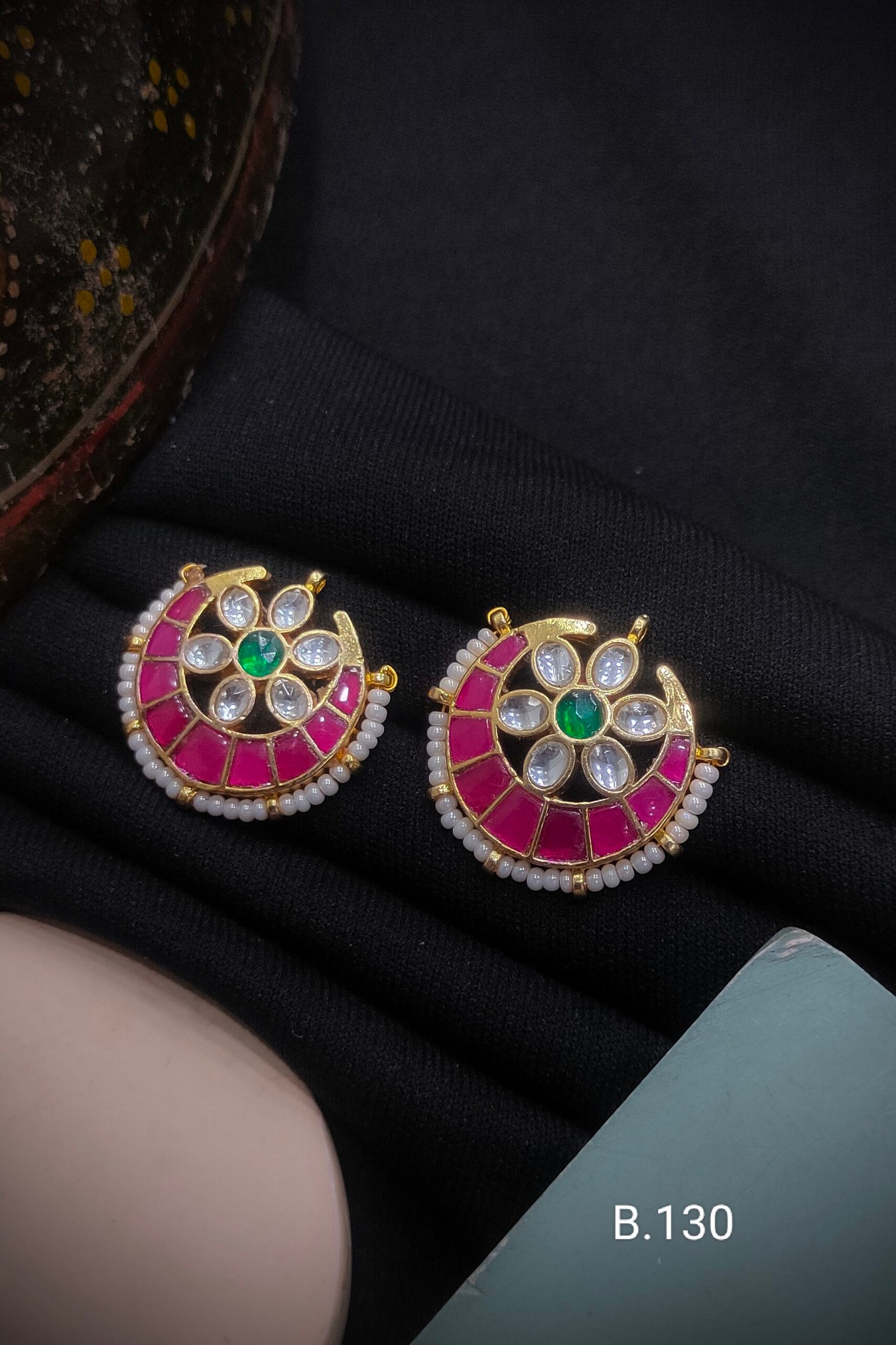 Pachi Kundan/ Jadau Tops