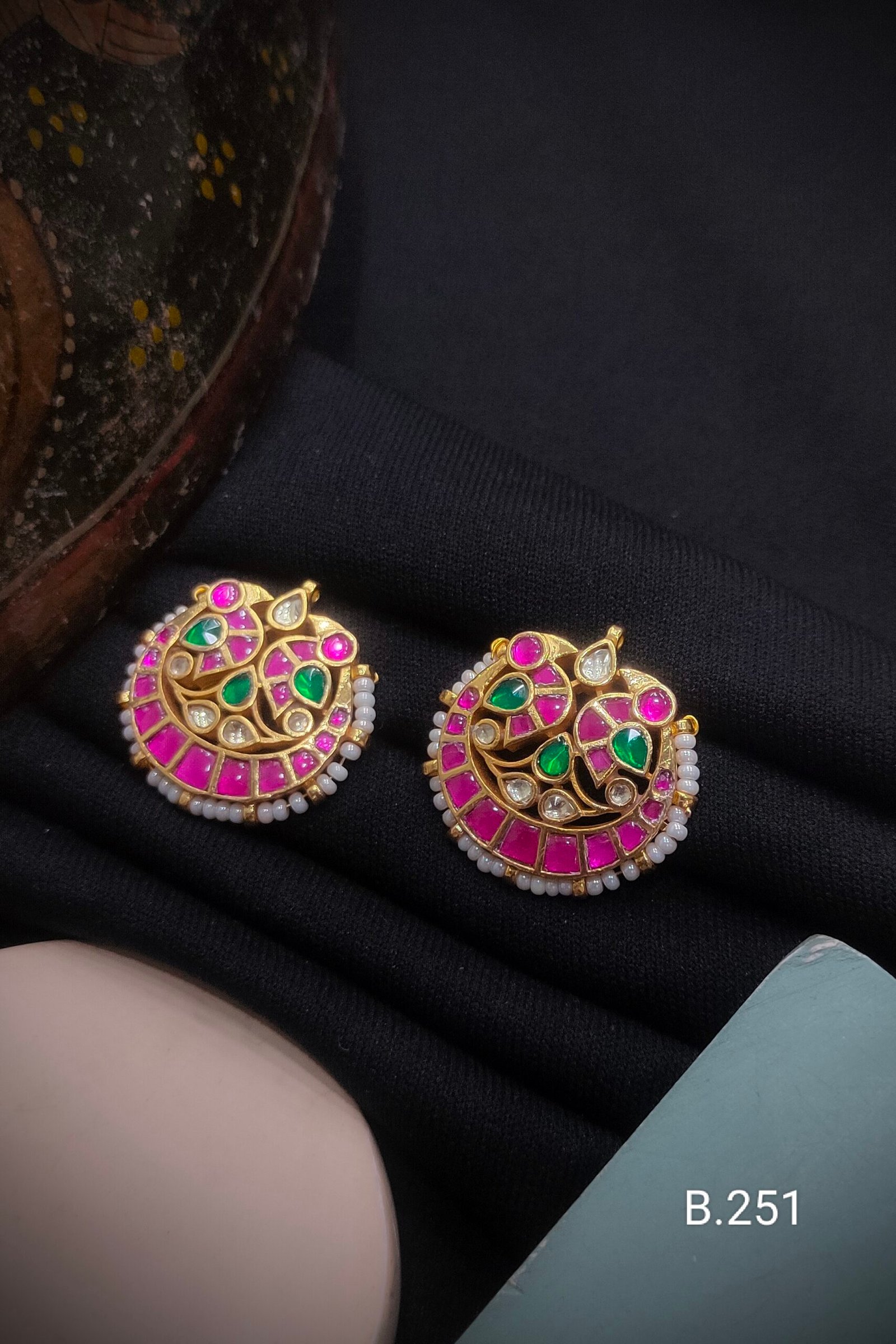 Pachi Kundan/ Jadau Tops