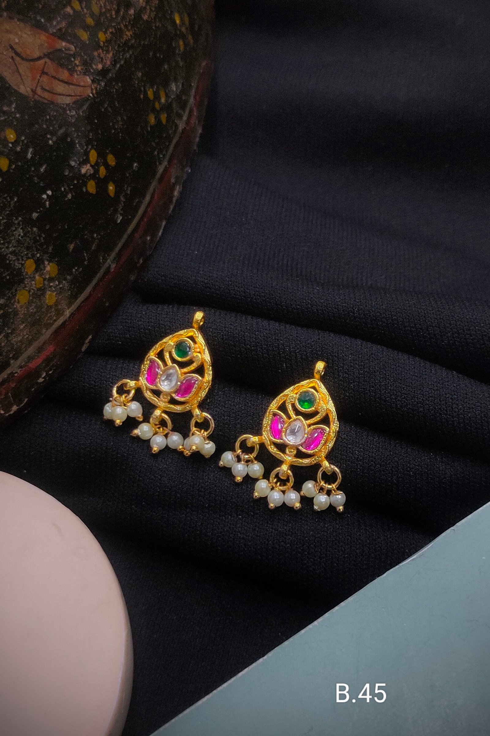 Pachi Kundan/ Jadau Tops