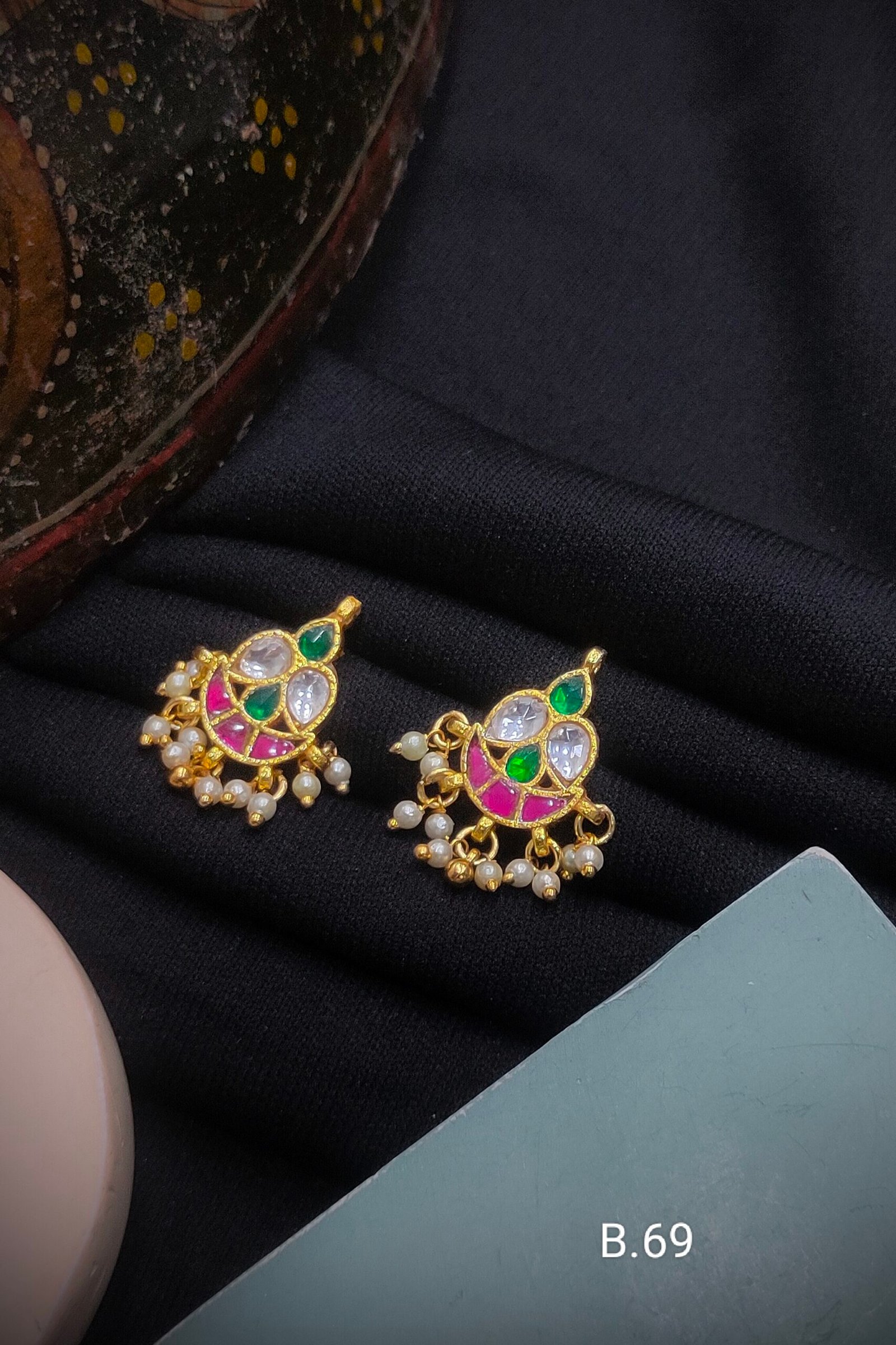 Pachi Kundan/ Jadau Tops