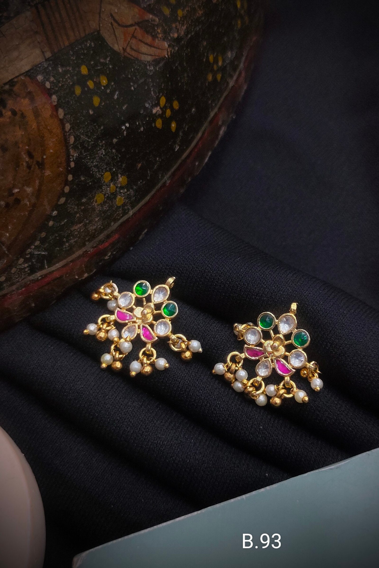 Pachi Kundan/ Jadau Tops
