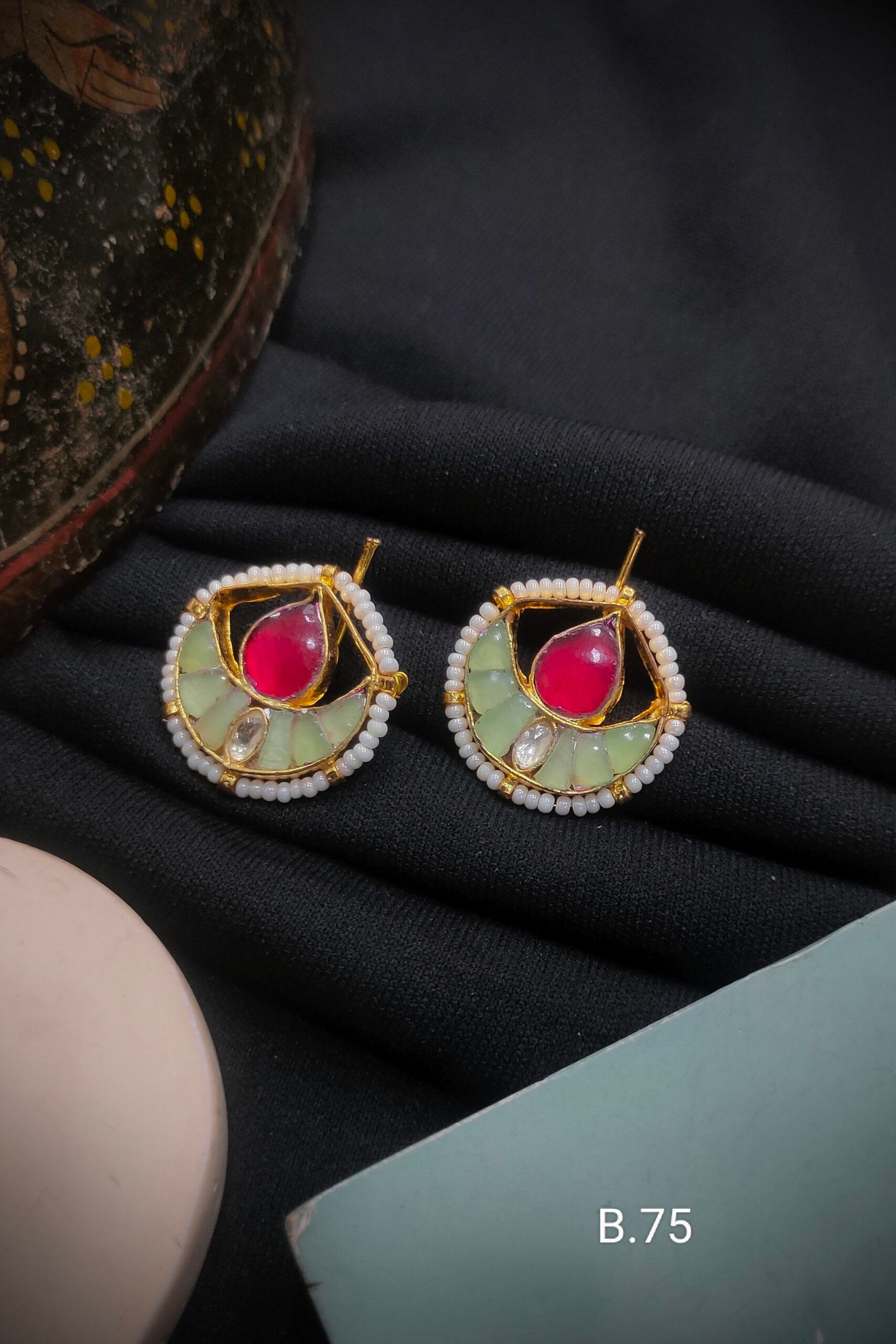Pachi Kundan/ Jadau Tops