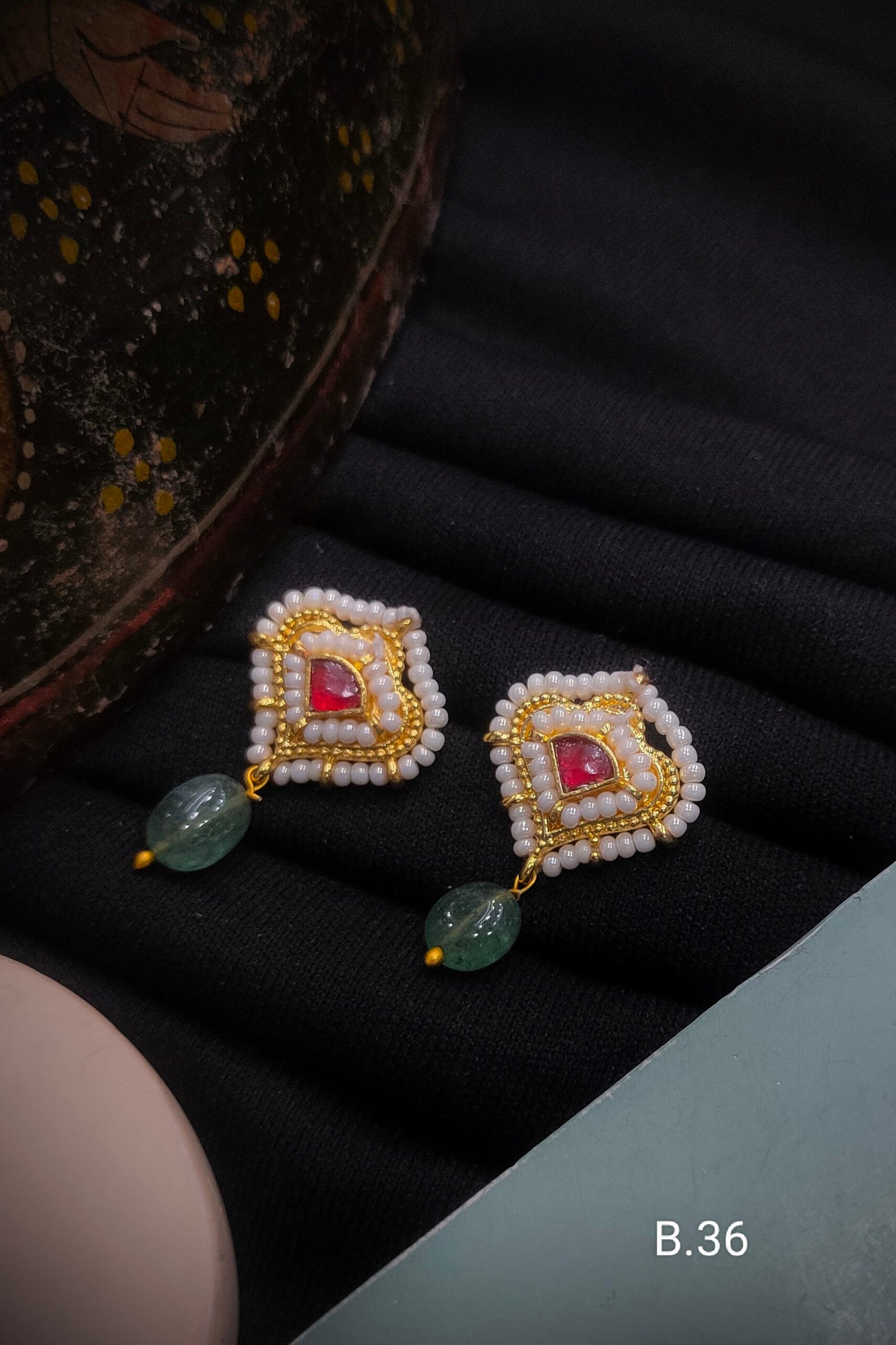 Pachi Kundan/ Jadau Tops
