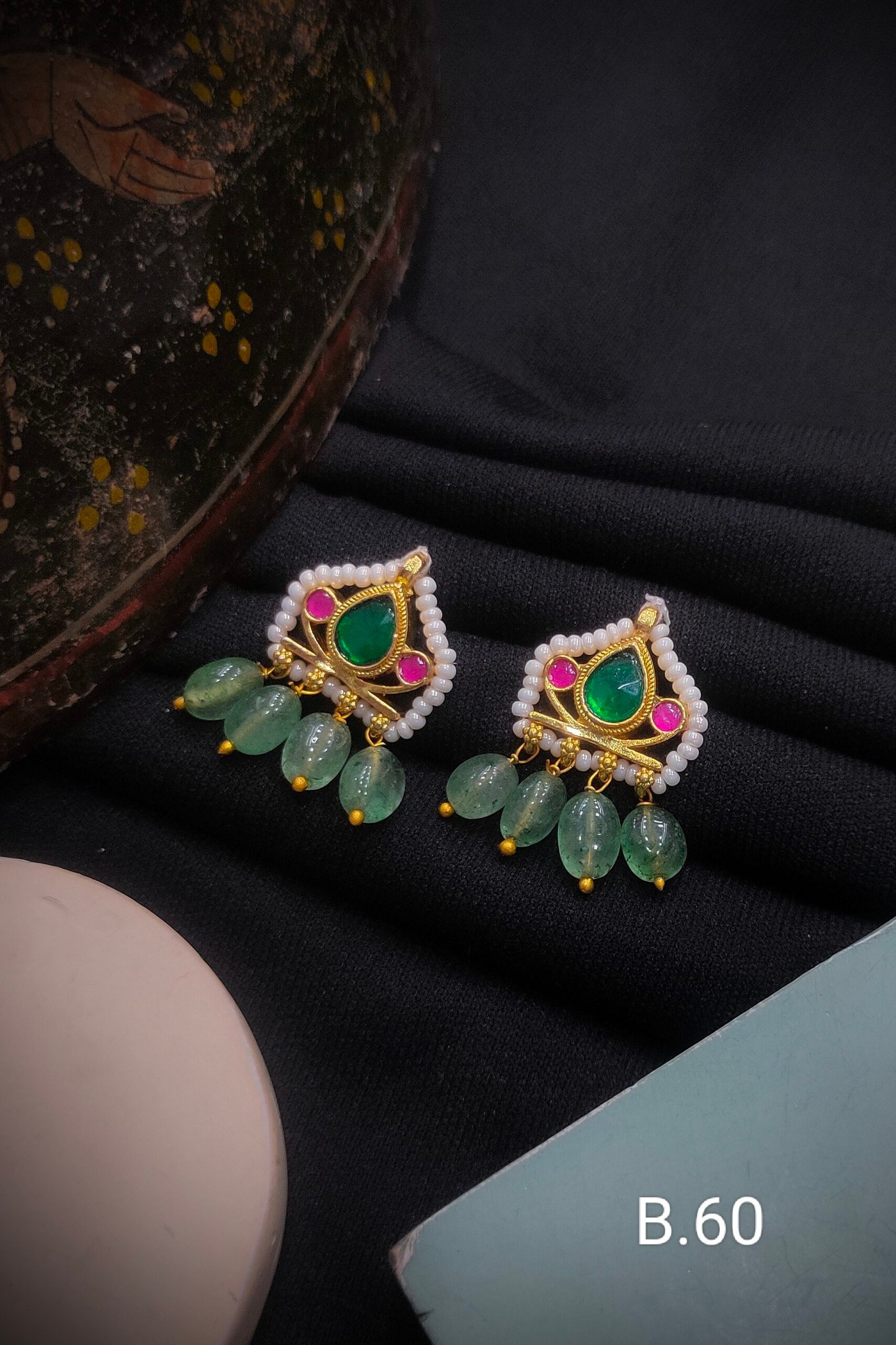 Pachi Kundan/ Jadau Tops