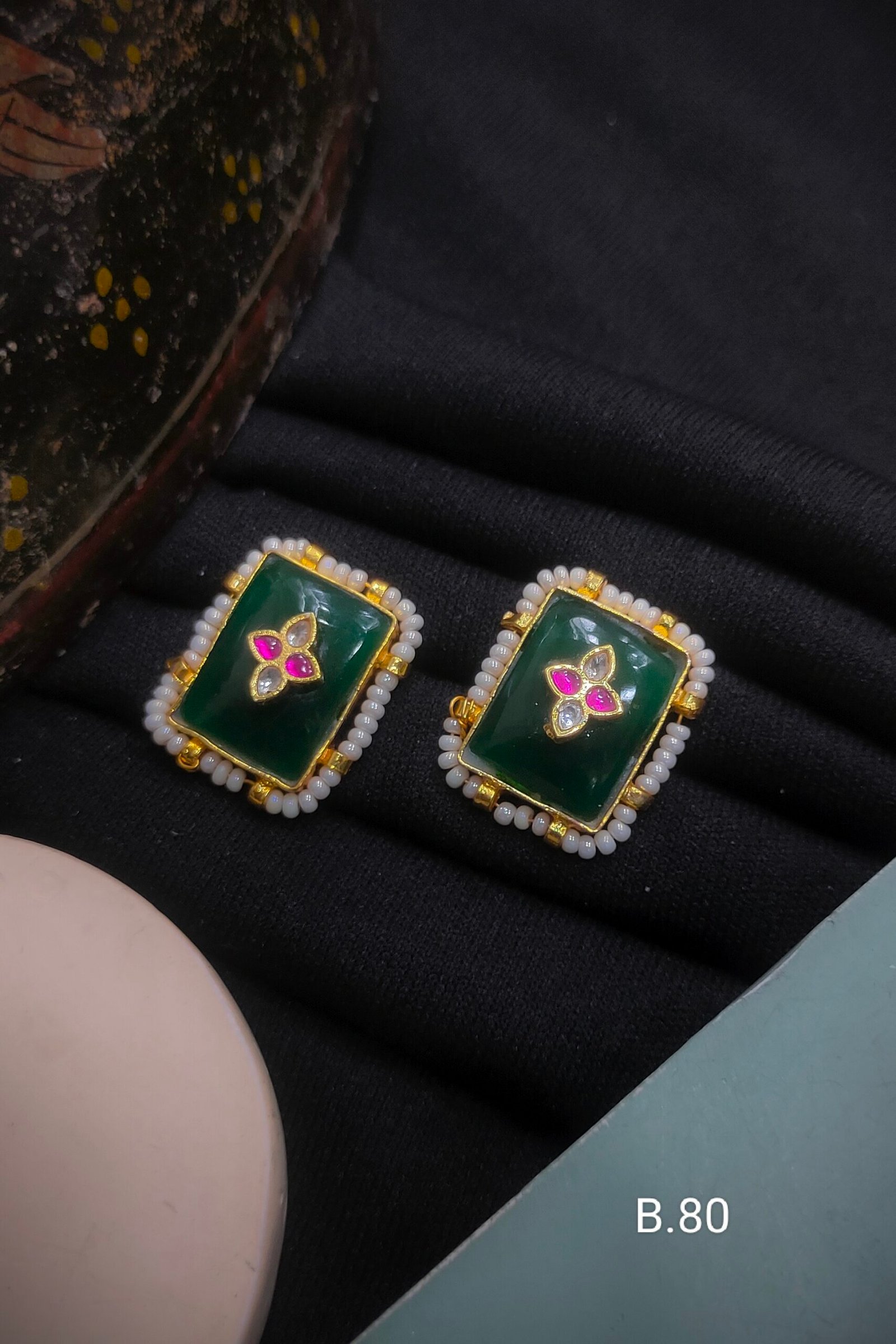 Pachi Kundan/ Jadau Tops