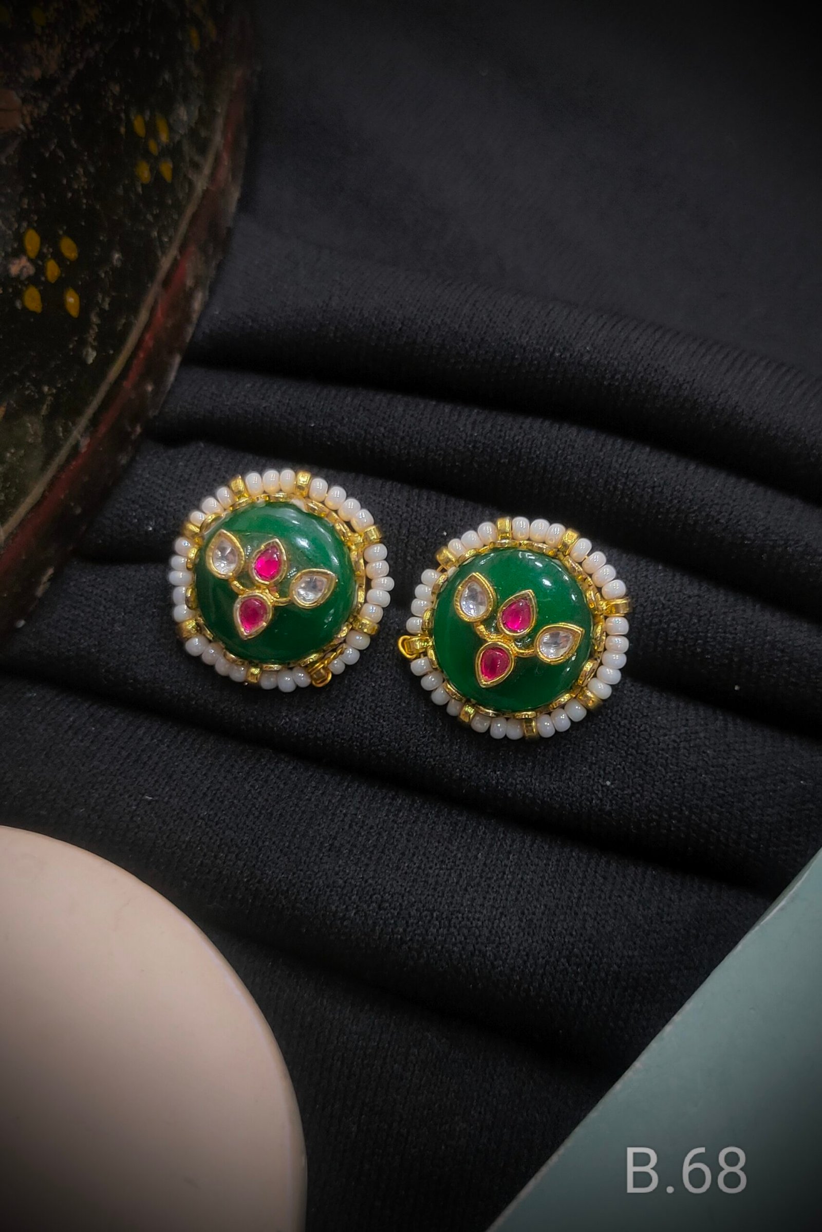 Pachi Kundan/ Jadau Tops